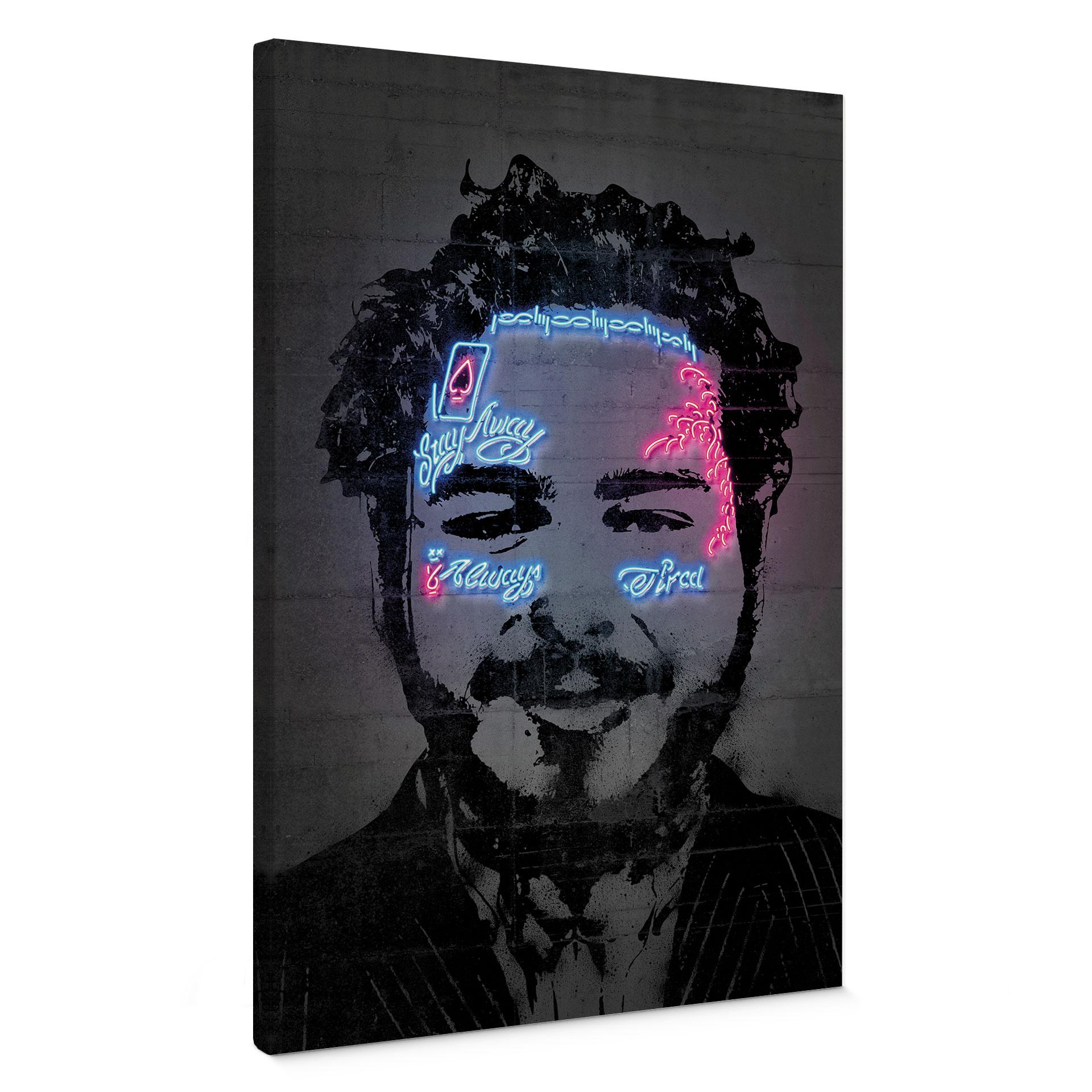 Canvasbillede Plakat Malone - Mielu