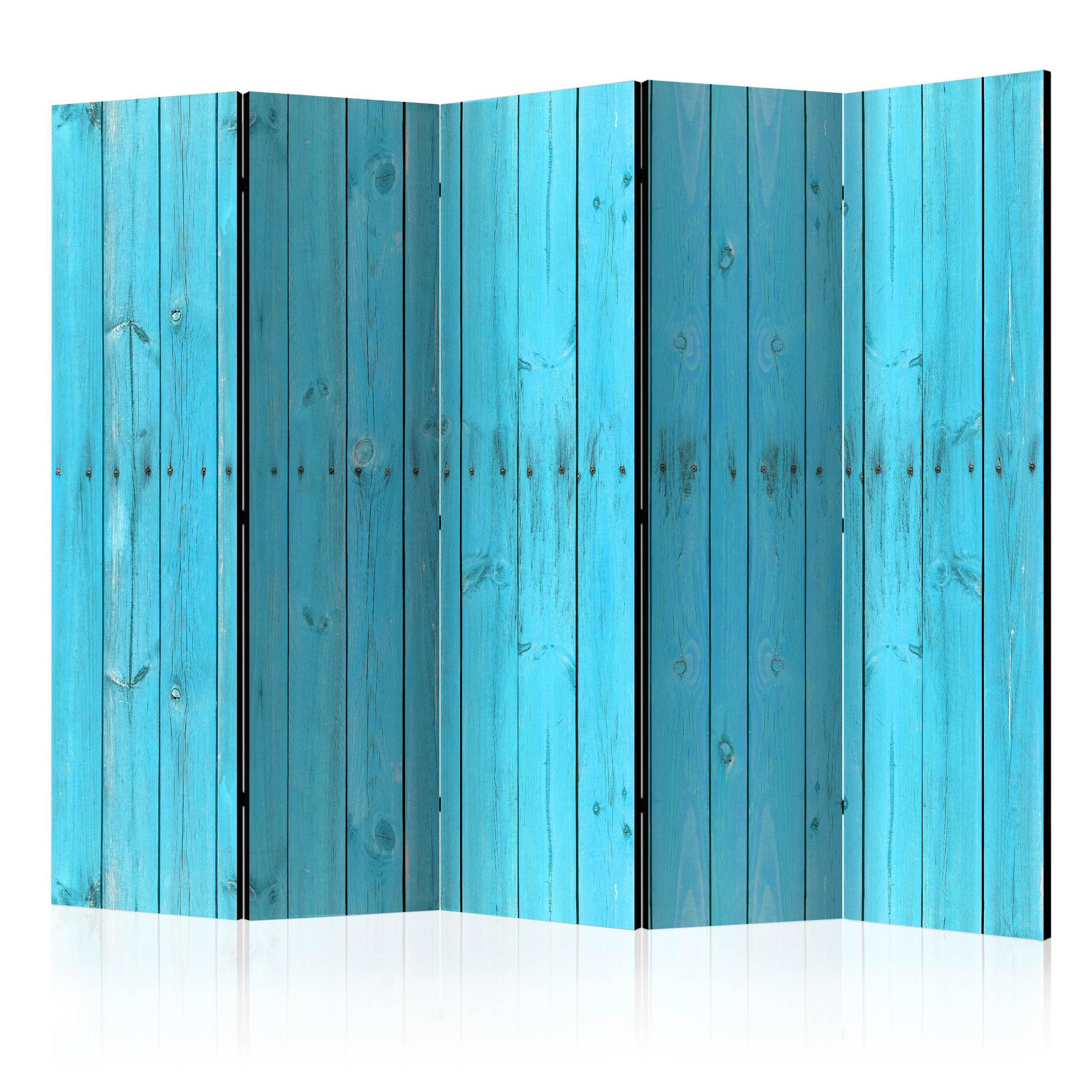 Schermo divisorio - Pannelli blu, 3 pezzi
