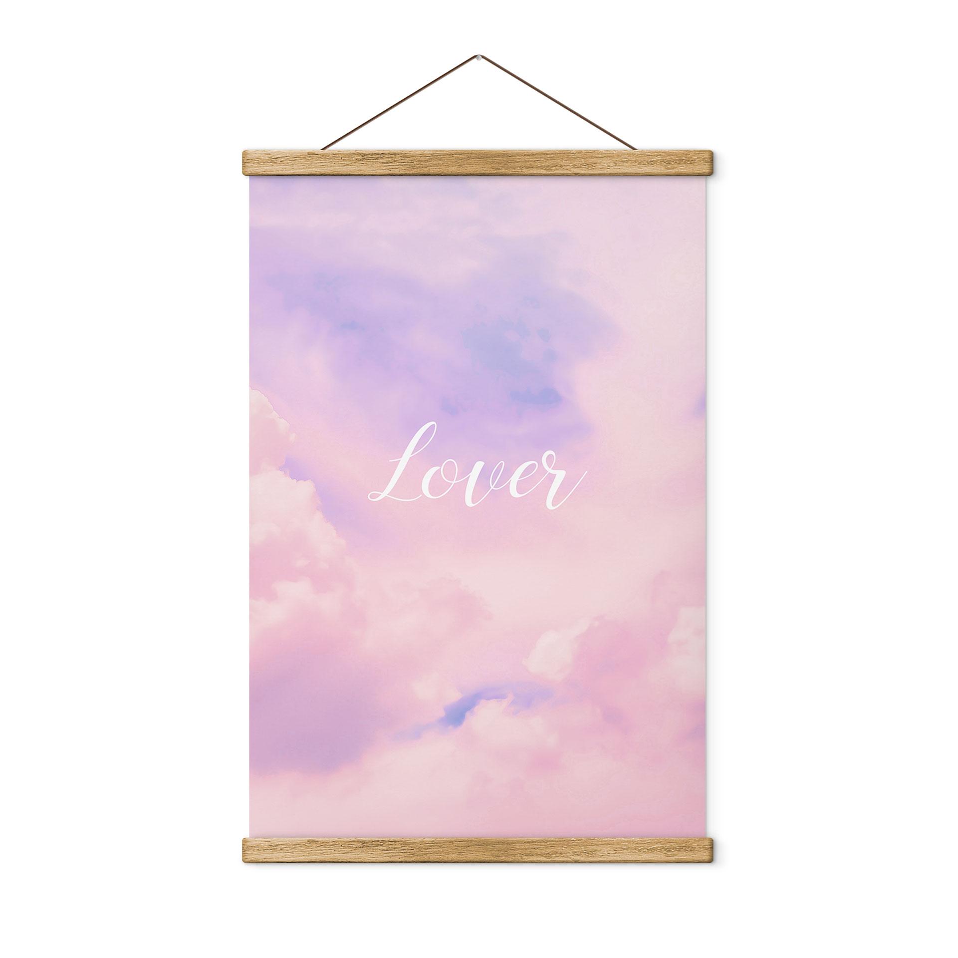 Tekstil plakat Lover - inspireret af Taylor Swift