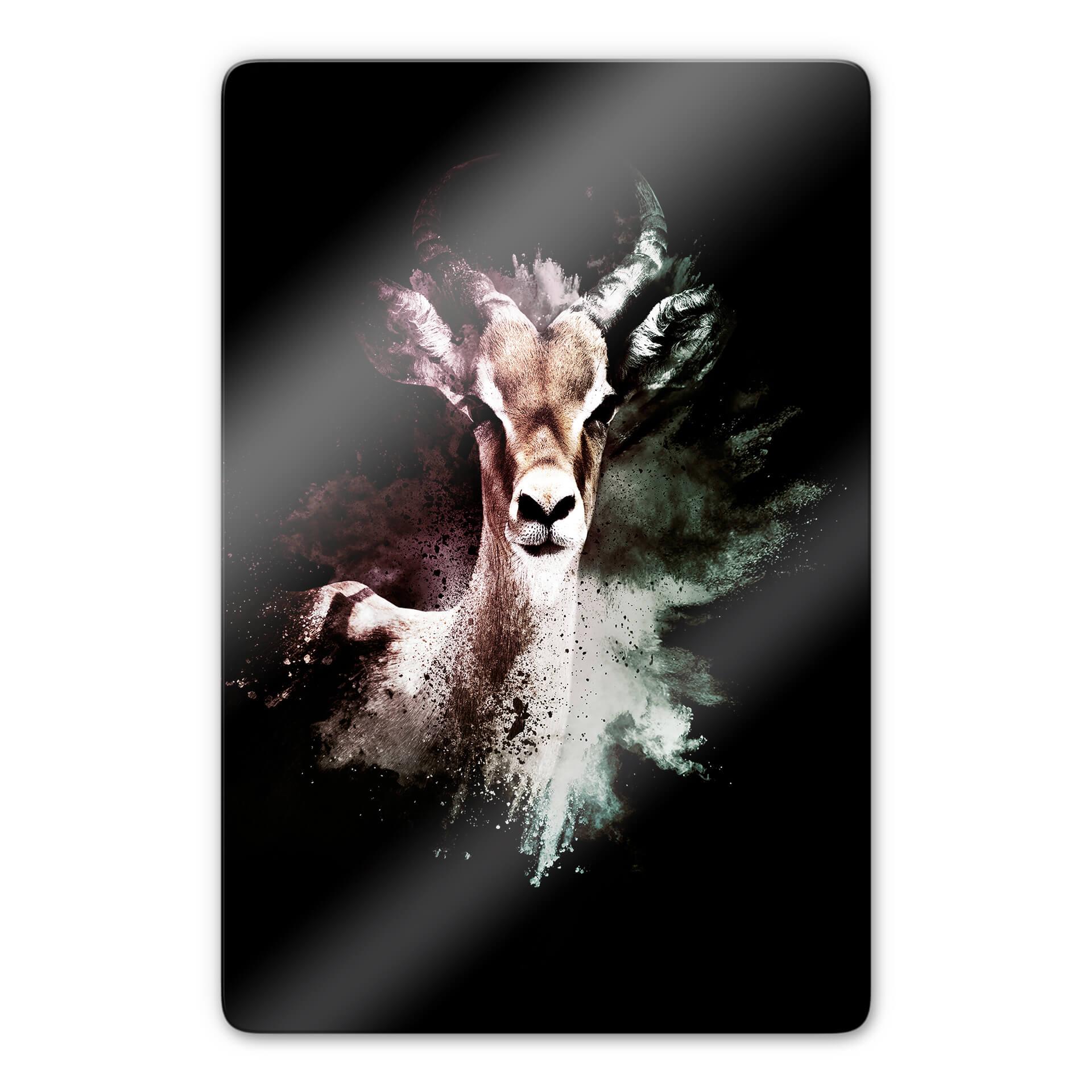 Glasbillede - Hugonnard - Wild Explosion: Antilope