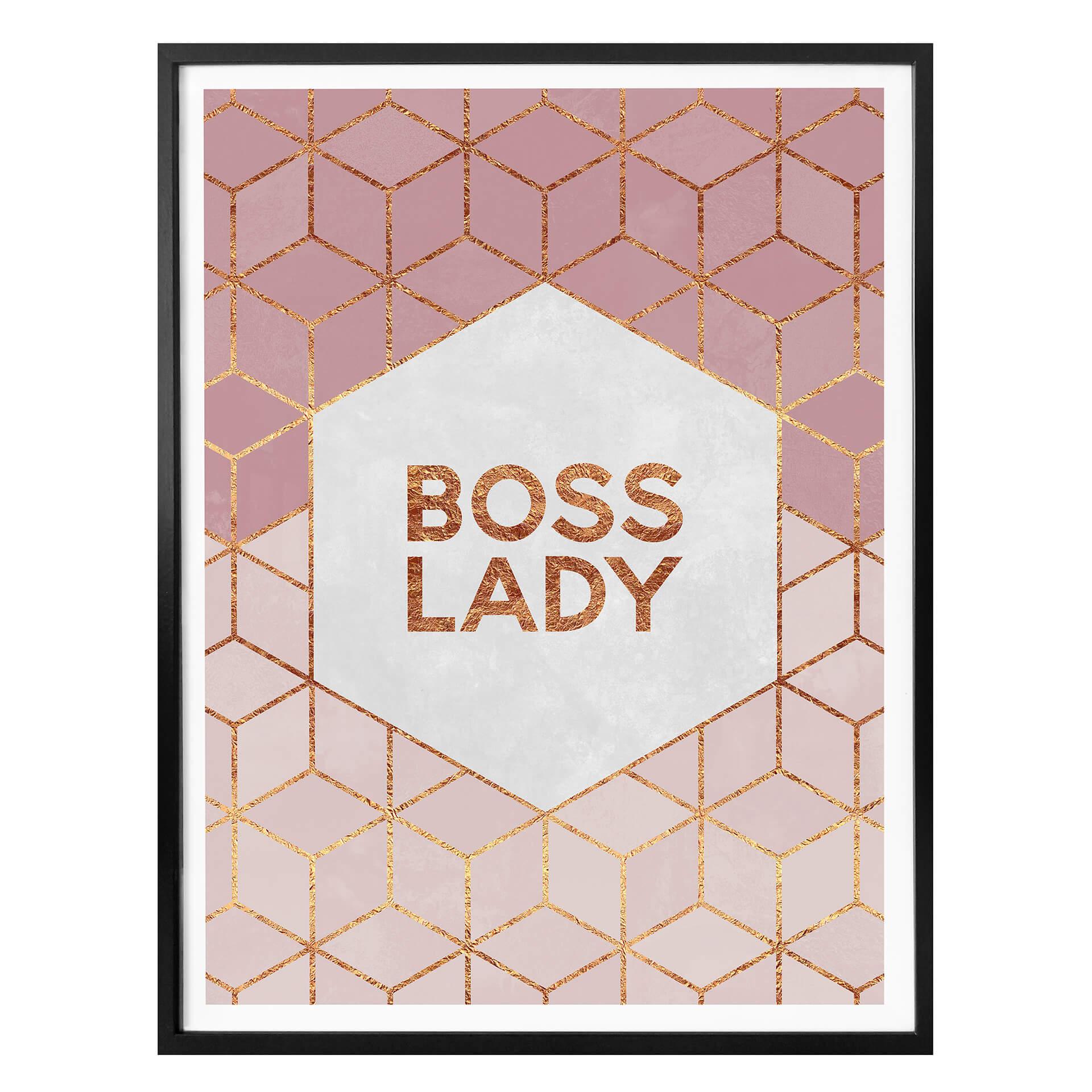 Plakat - Frederiksson - Boss Lady