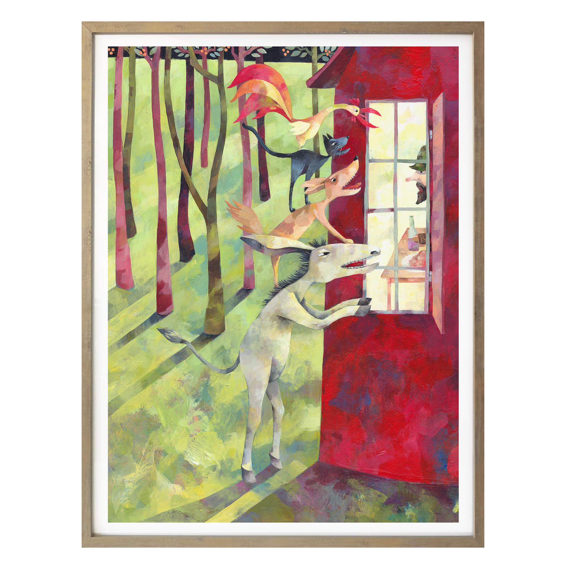Poster Blanz - Stadsmusikanterna i Bremen
