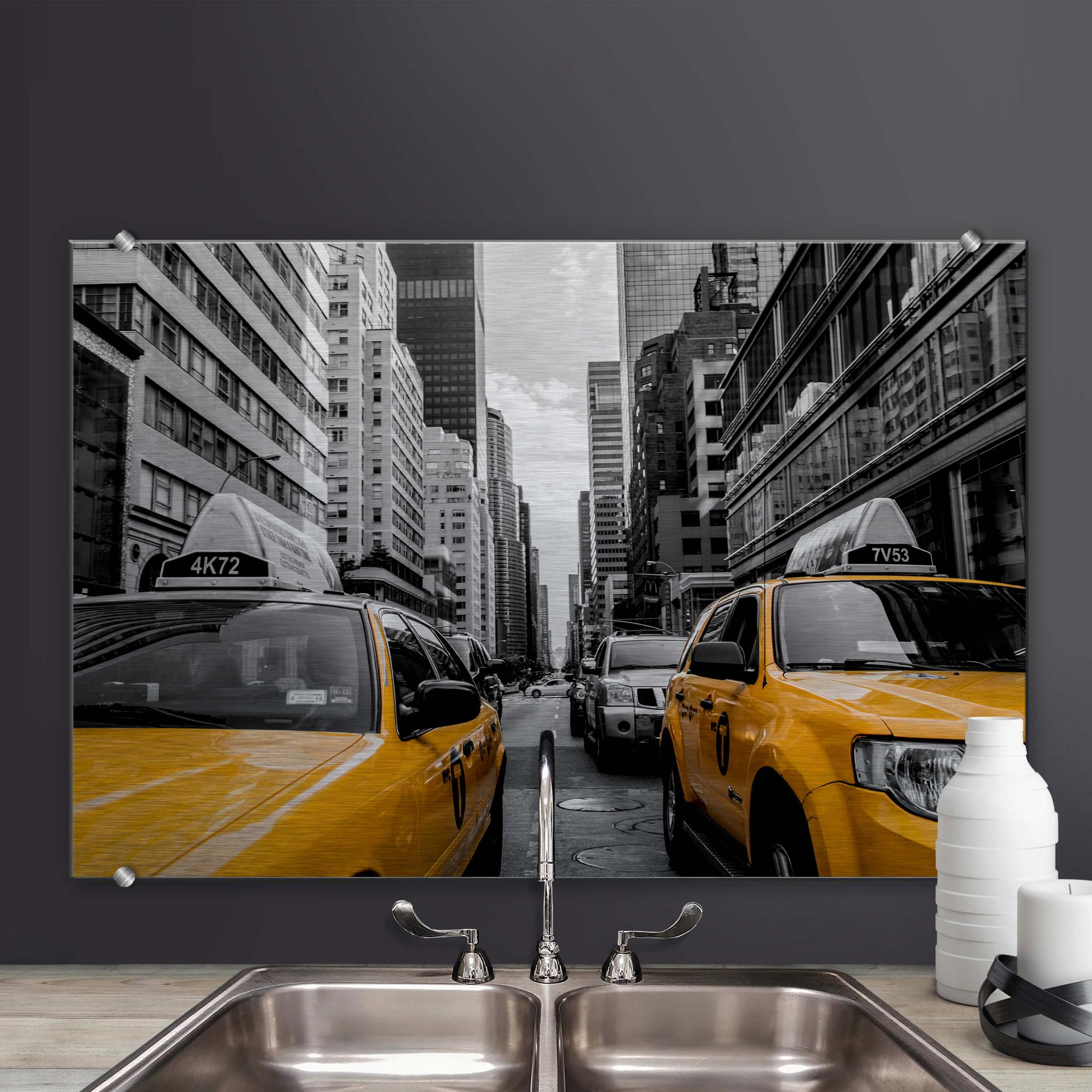 Stænkplade - Streets in New York City - AluDibond