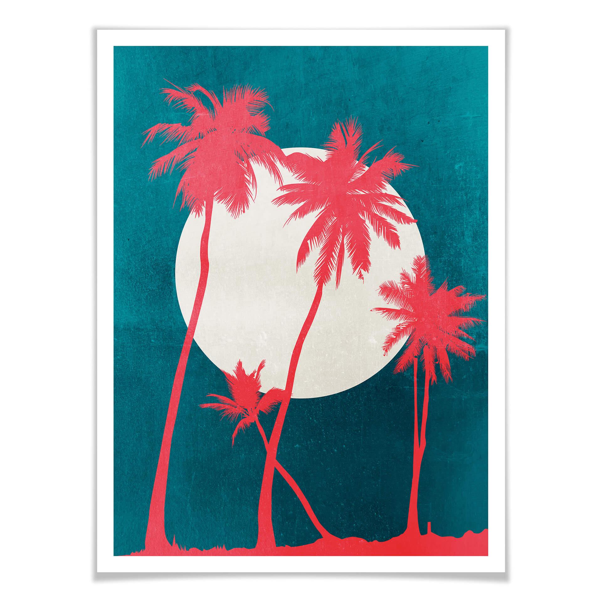 Plakat - Kubistika - Caribbean Night