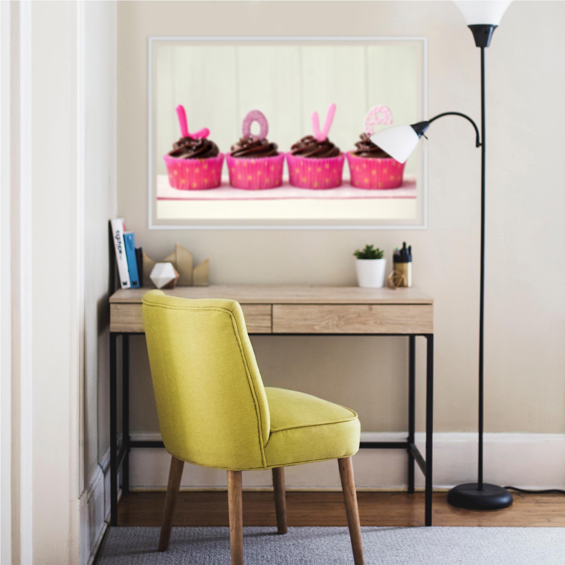 Zelfklevende Poster - Lovely Cupcakes