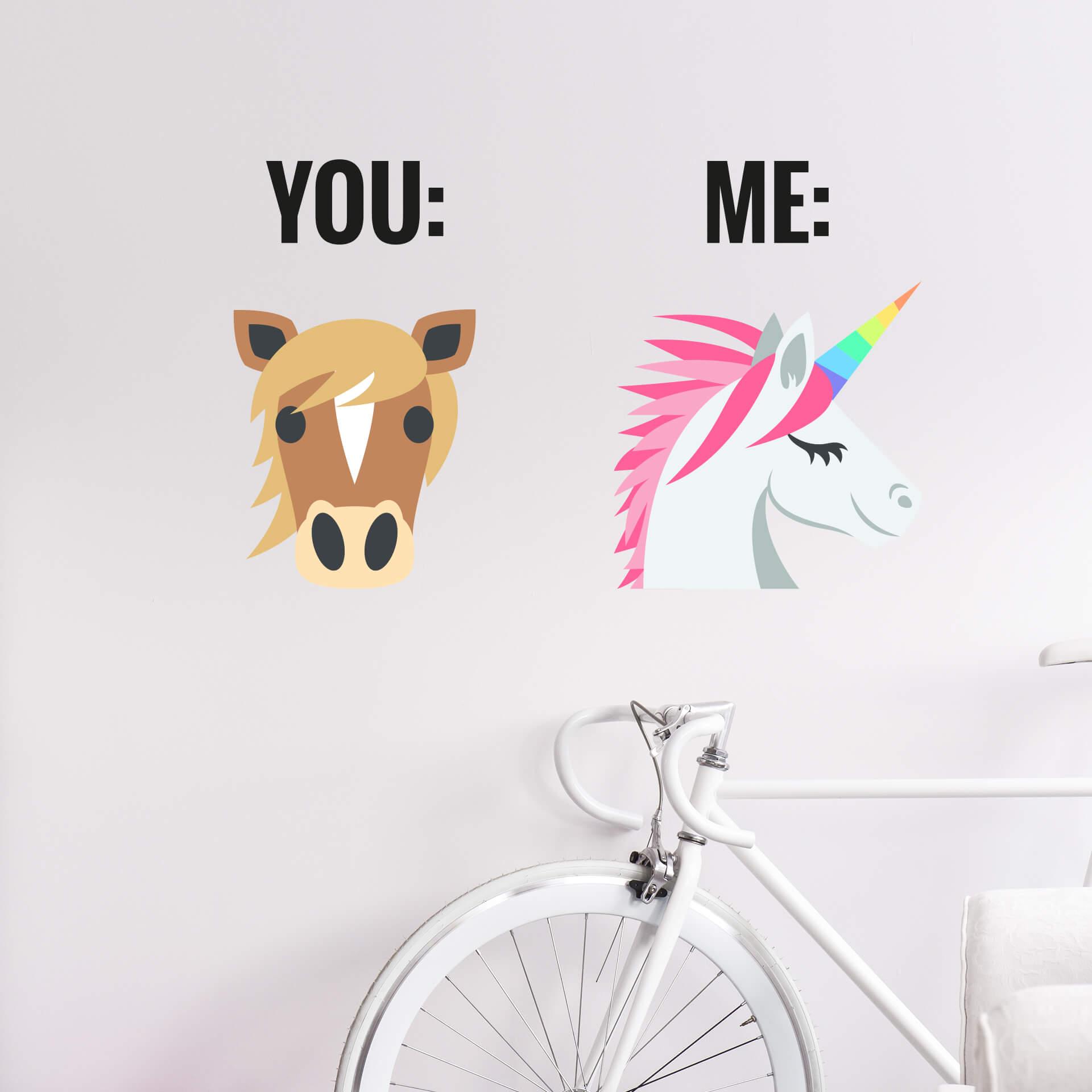 Wallsticker - Emoji You And Me