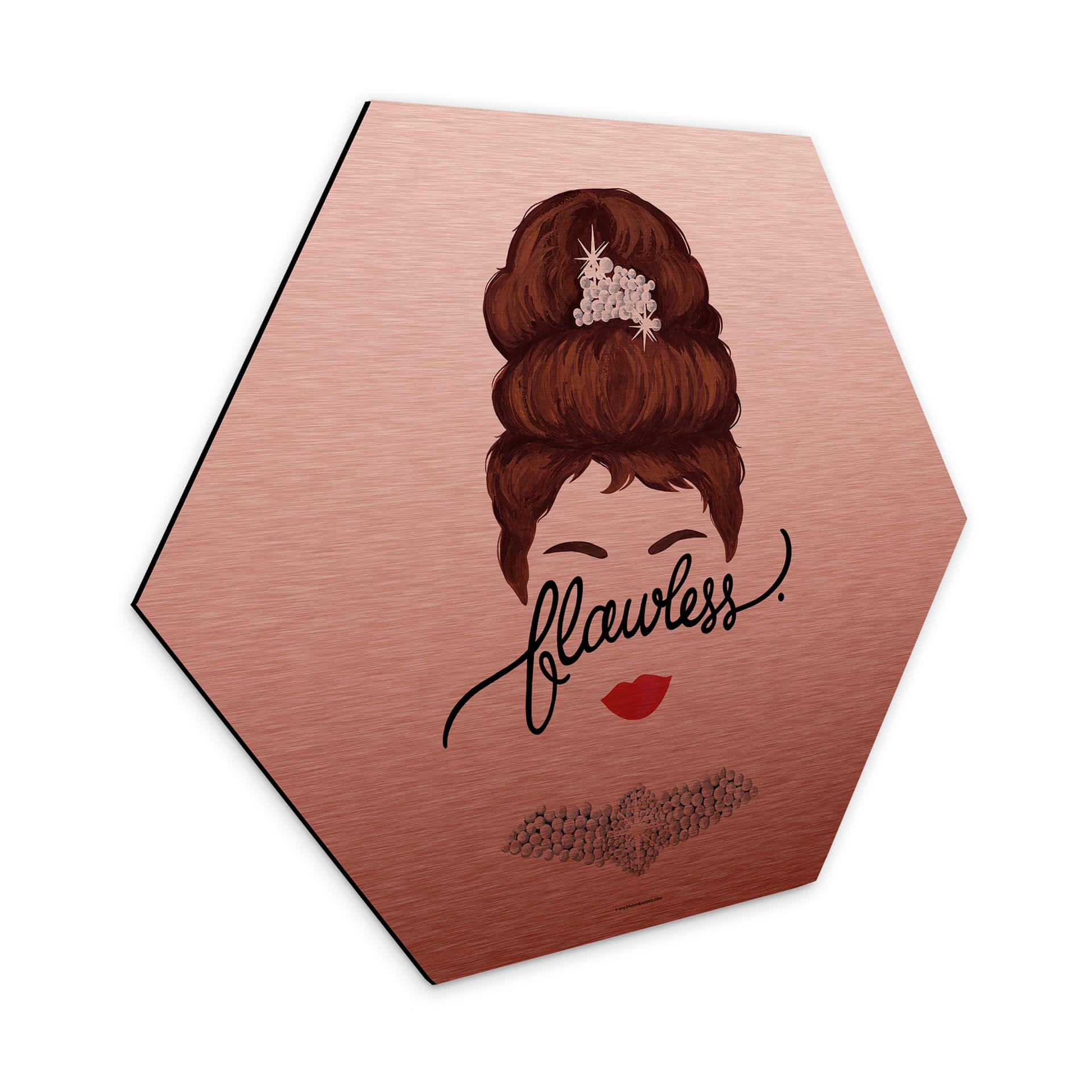 Hexagone - alu-Dibond Tohmé - Flawless Audrey