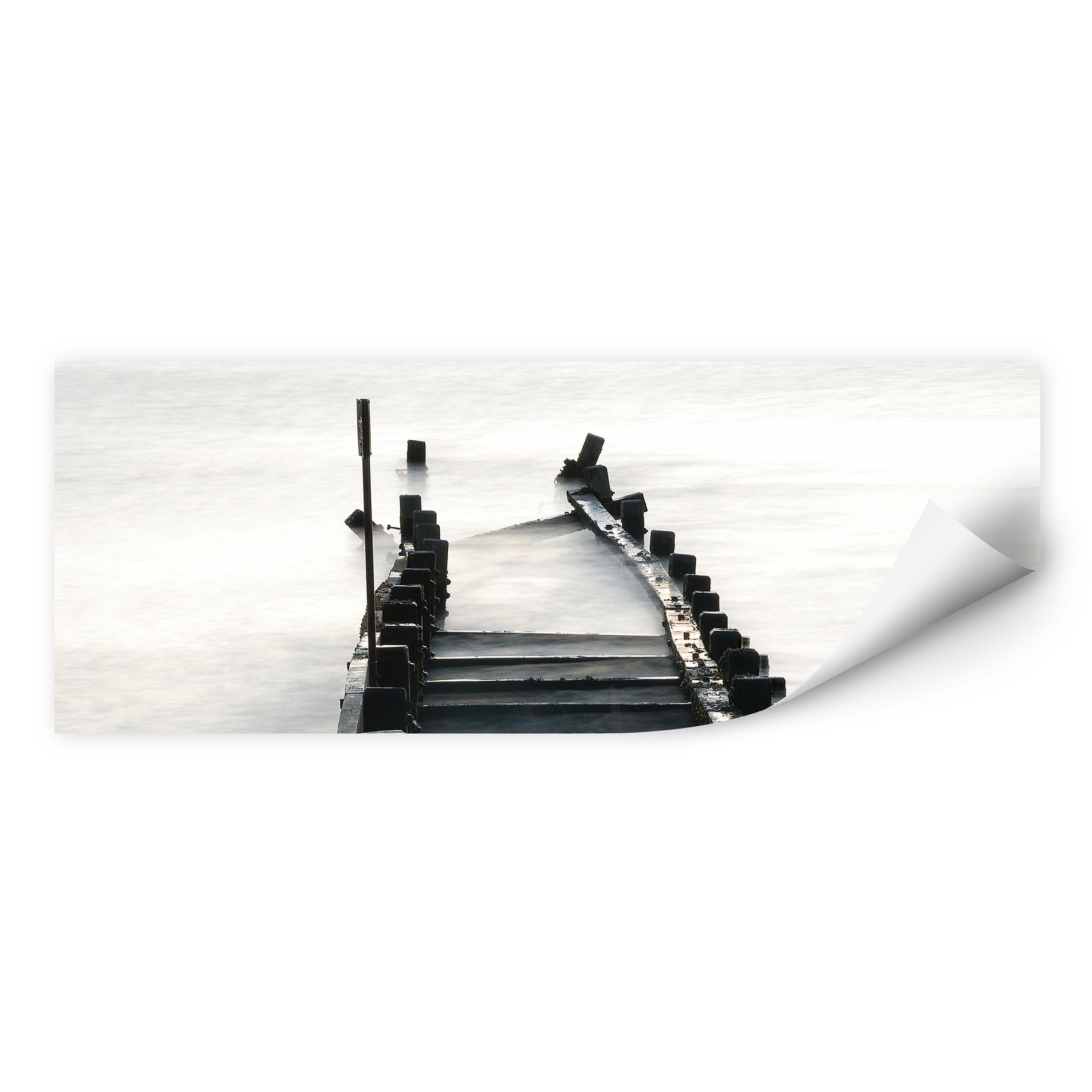 Zelfklevende Poster   Way to nowhere - Panorama