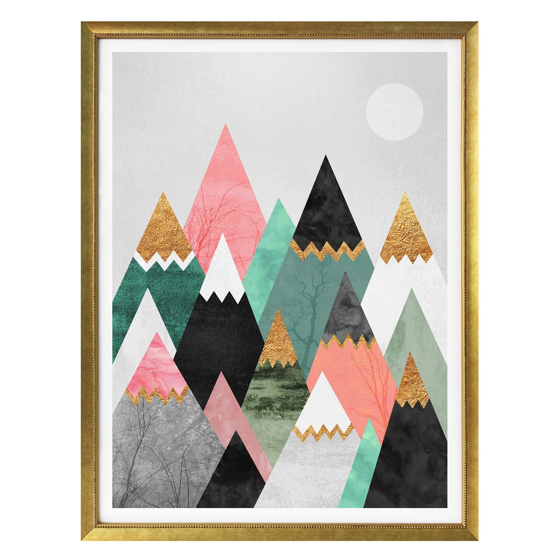 Frederiksson Plakat - Colourful Mountains