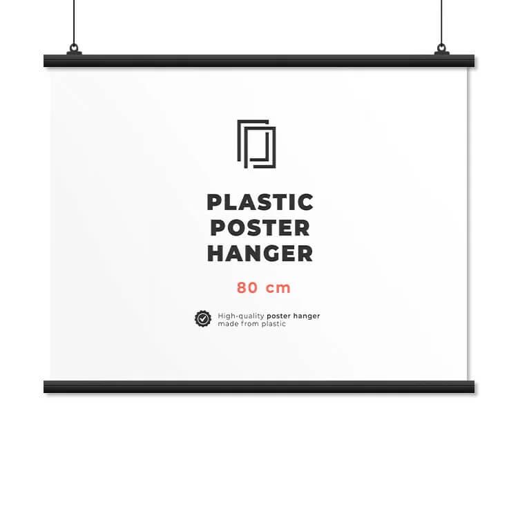 Plakatramme - sort - 80 cm