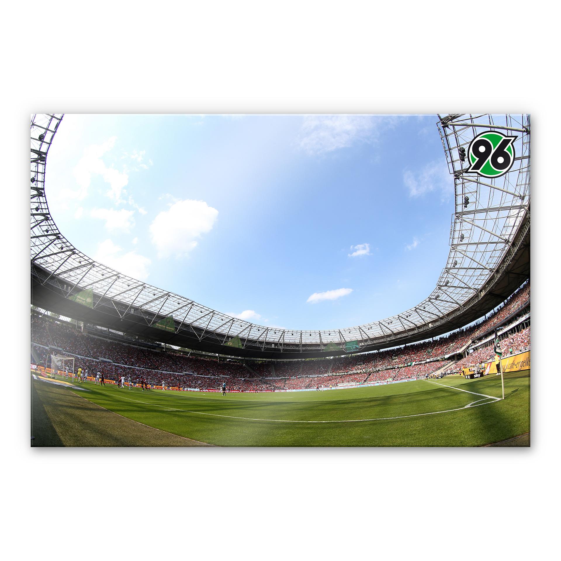 Akrylbillede Hannover 96 - stadion set indefra