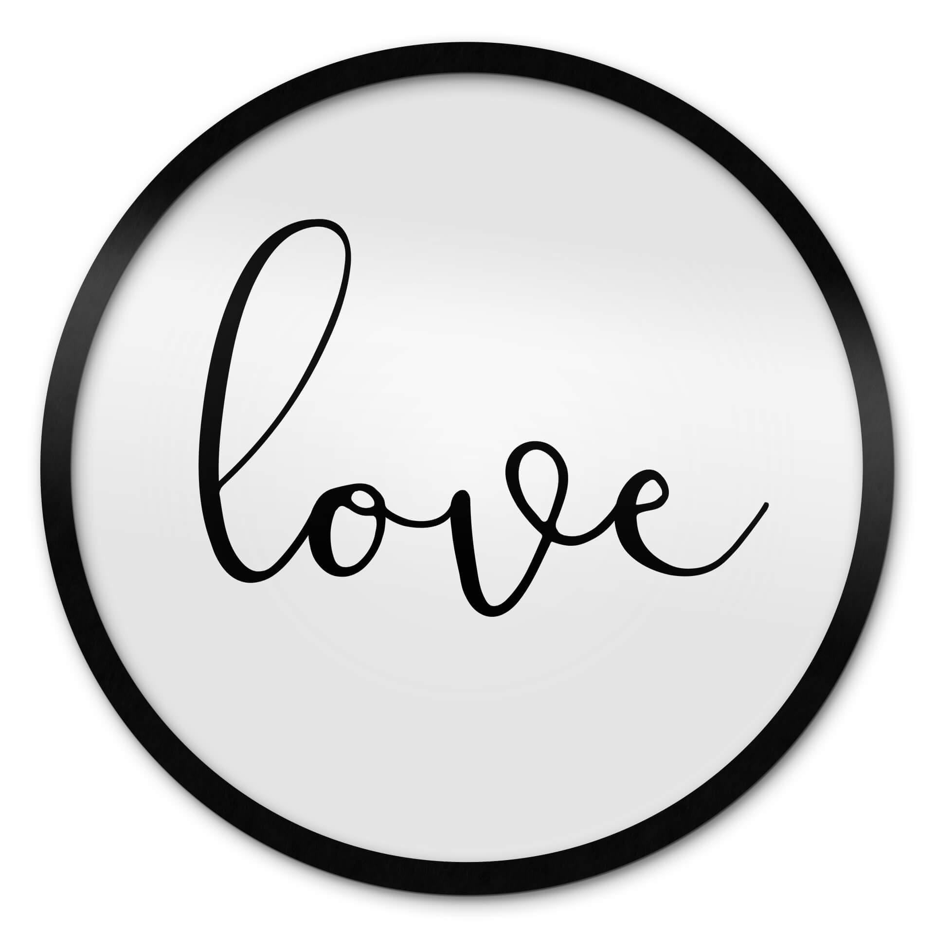 Plakat Handwritten Love