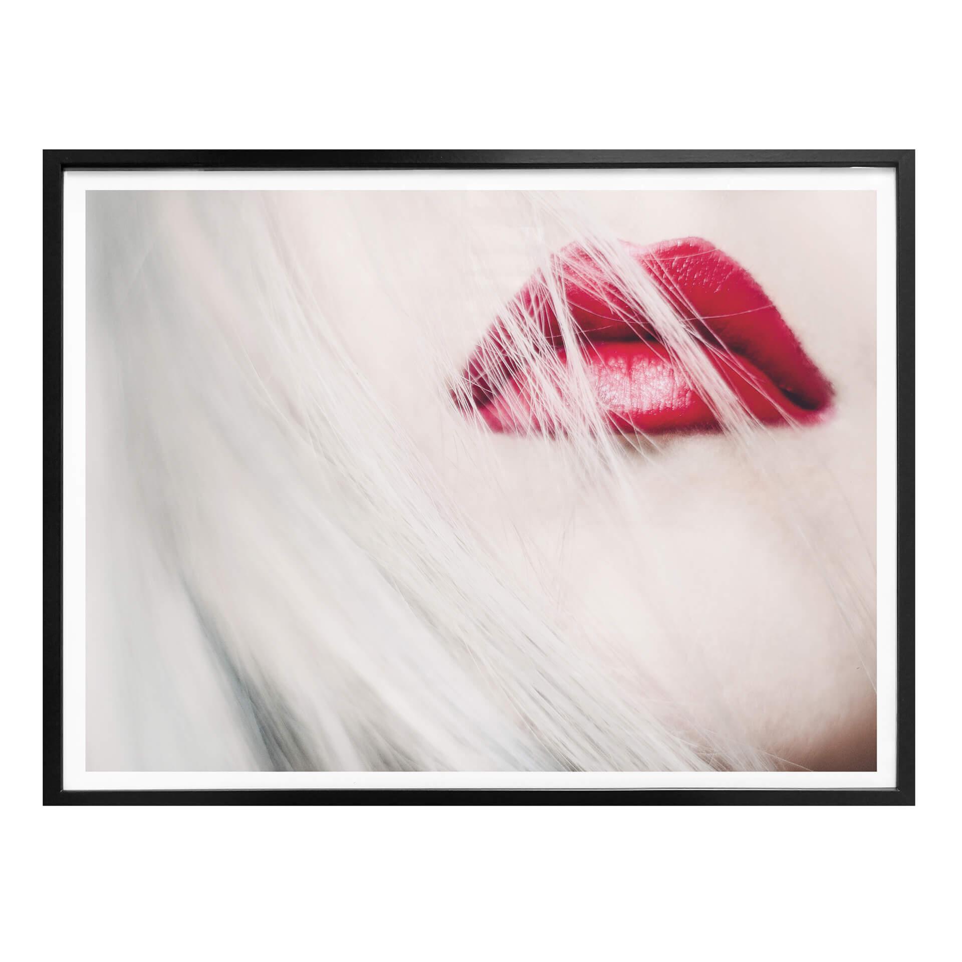 Póster Labios rojos