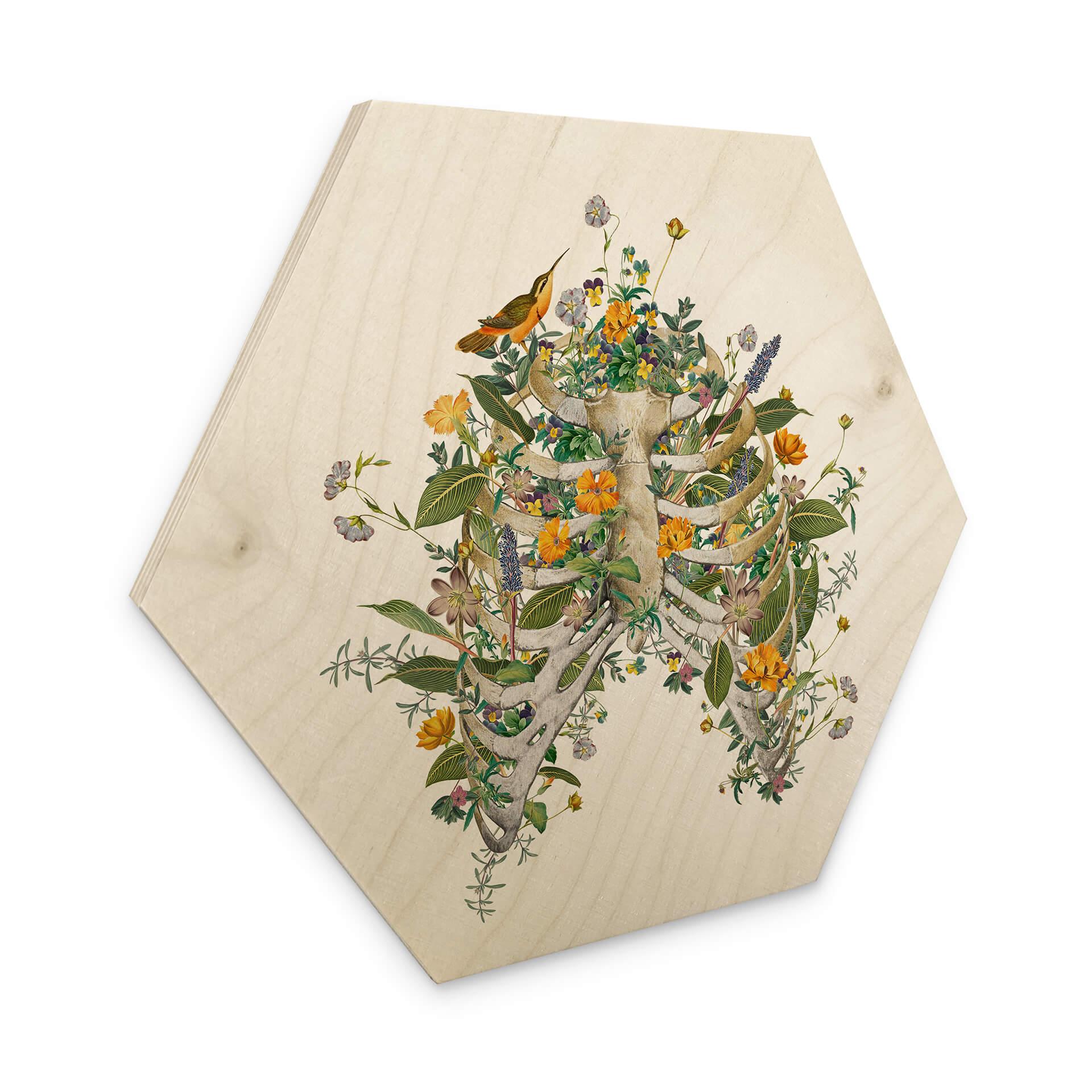 Hexagone - Bois Frida Floral Studio - Thorax Floral