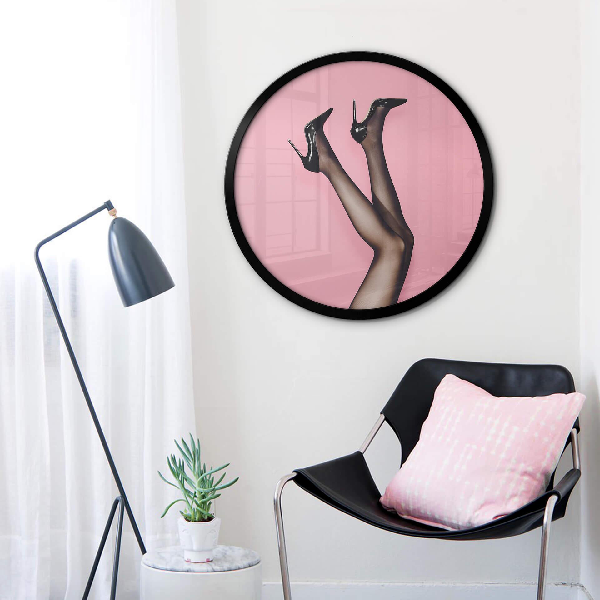 Póster 1X Estudio - Tacones - Redondo