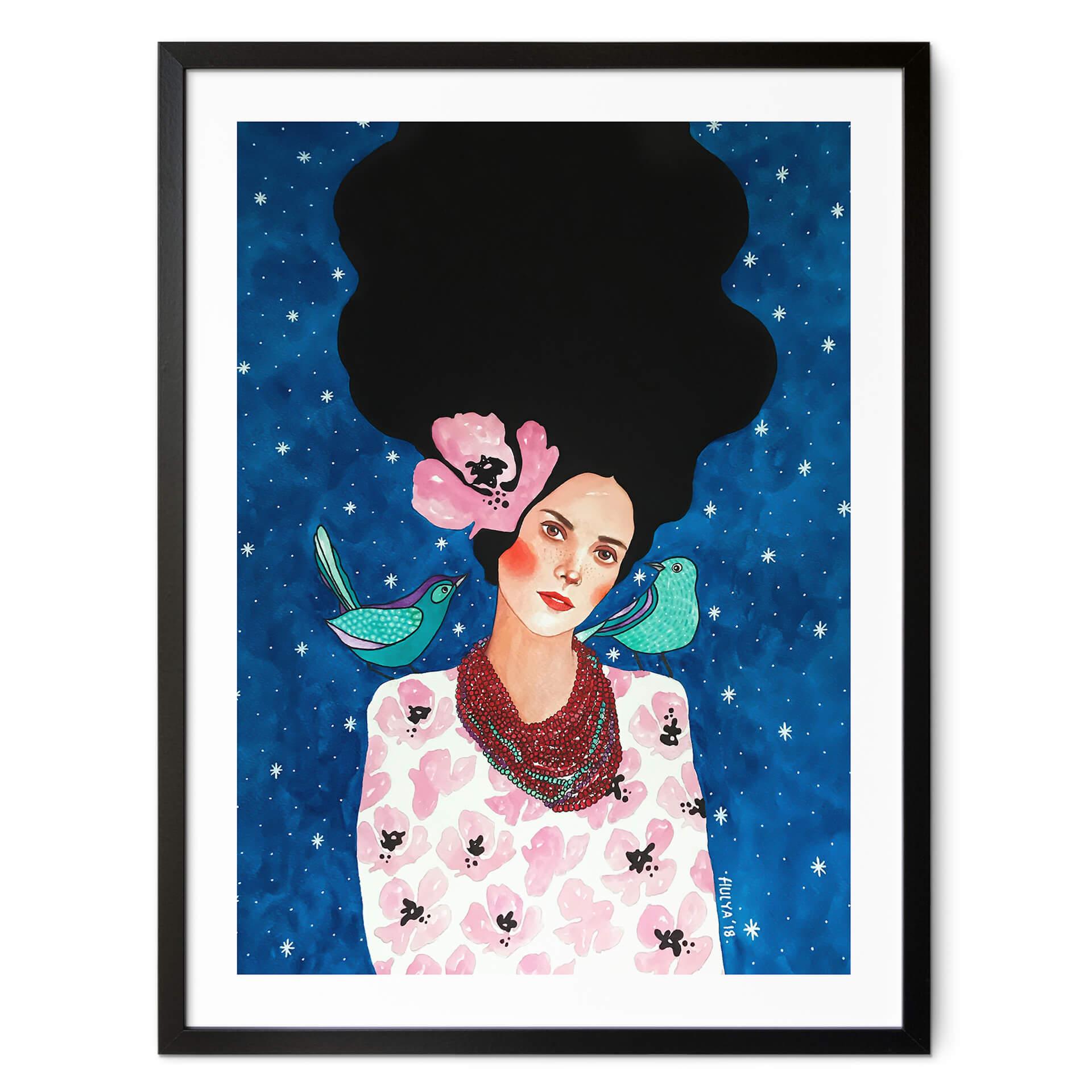 Plakat Hülya - Under the stars