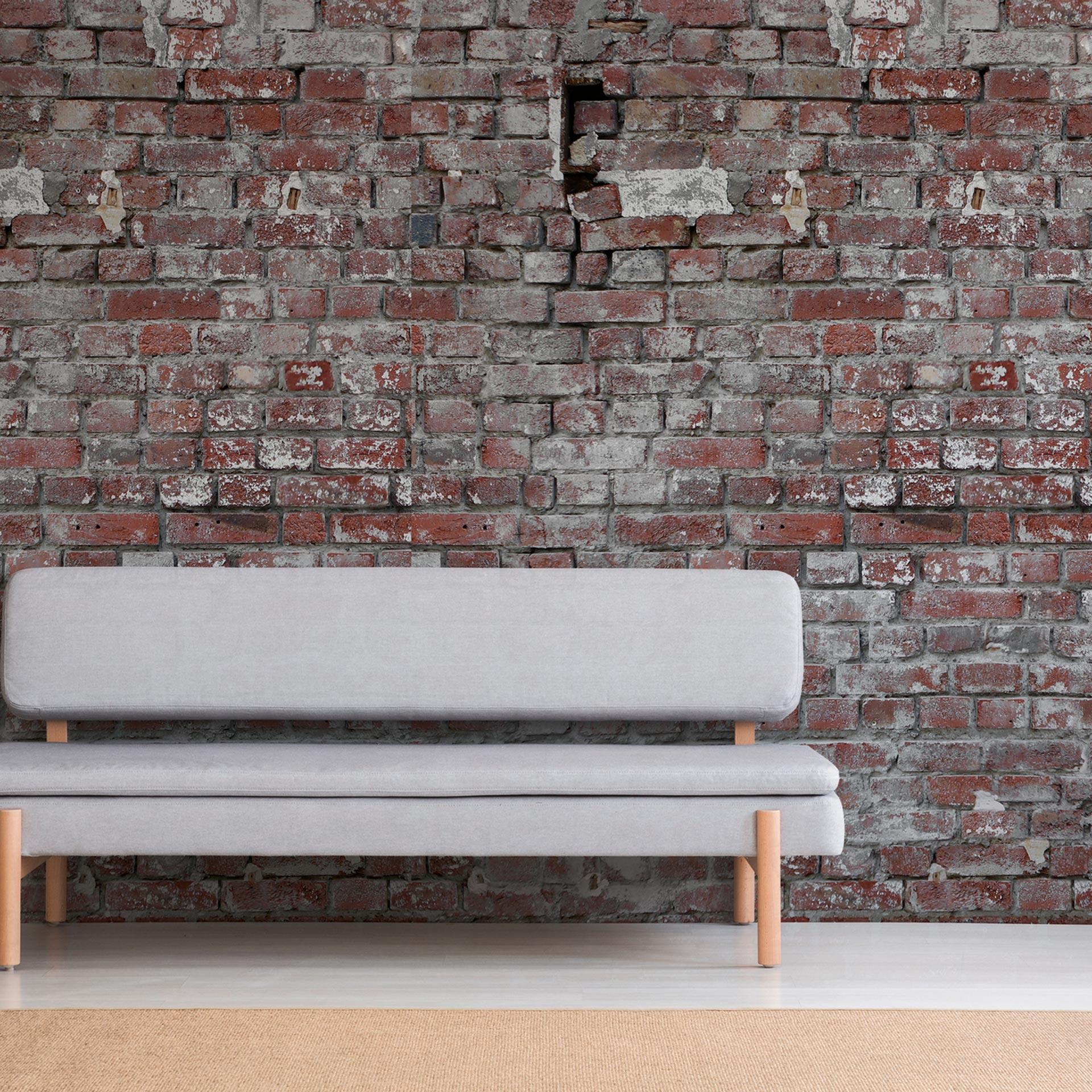Livingwalls Metropolitan stories THE WALL - steenlook behang