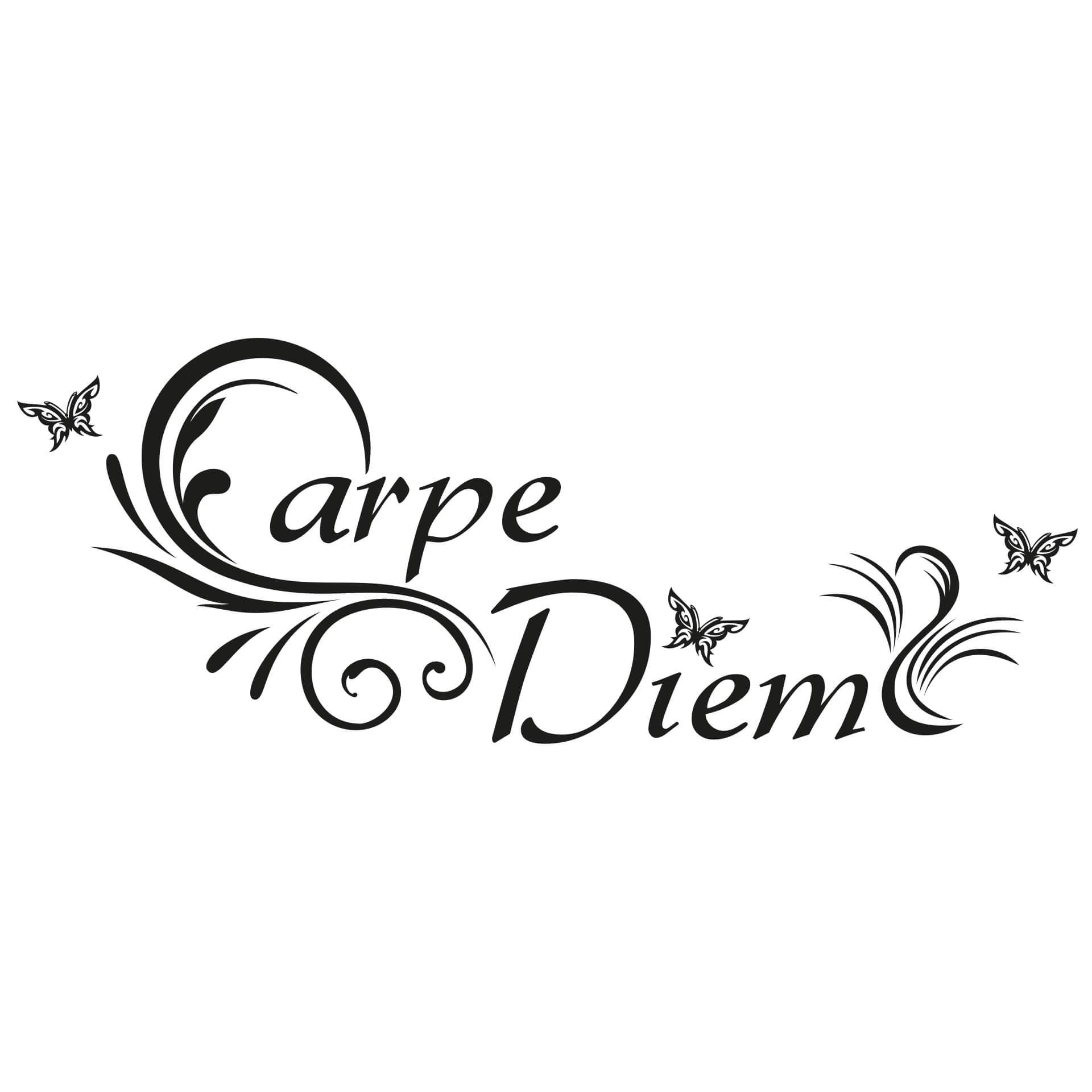 Adesivo murale Carpe Diem 05