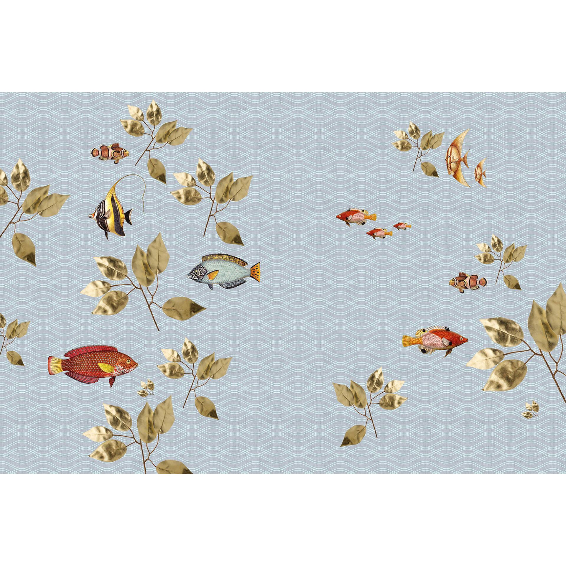 Livingwalls Fotobehang Walls by Patel 2 brilliant fish 1