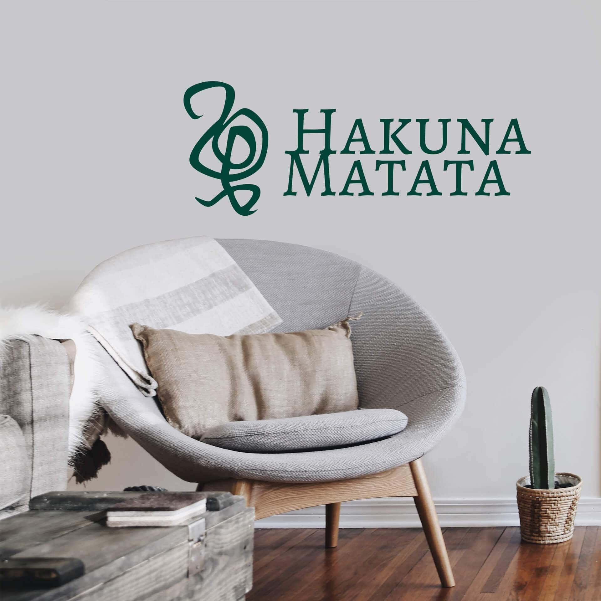 Wallsticker - Hakuna Matata 01