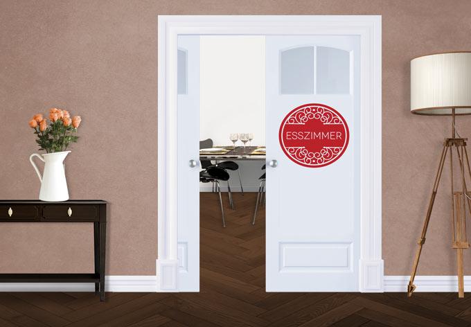 Wandtattoo Esszimmer