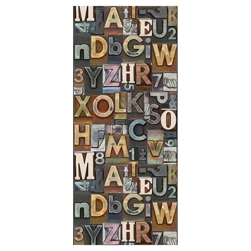 Livingwalls selbstklebendes Pop.up Panel 2 braun,