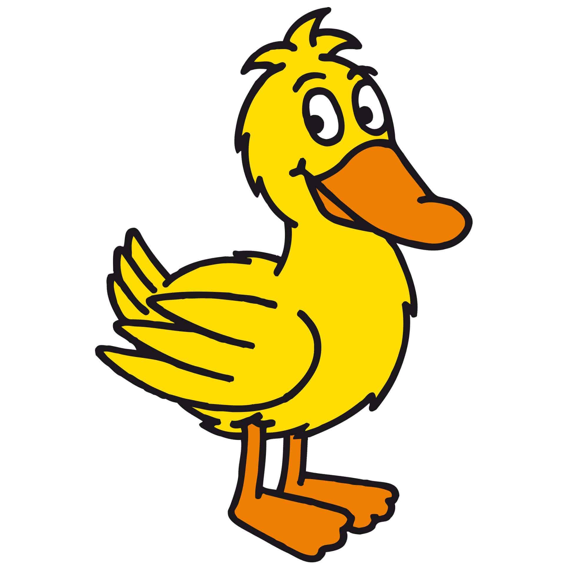Wandtattoo Die Ente 1