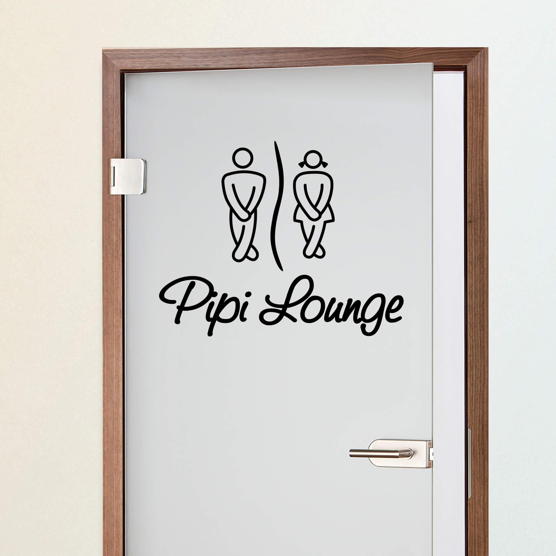 Stiker mural - Pipi Lounge 1