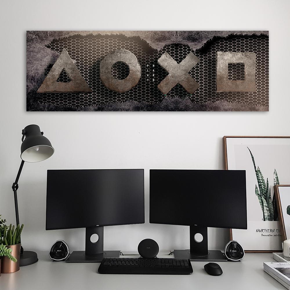 Canvasbillede, spilkonsol til gamere