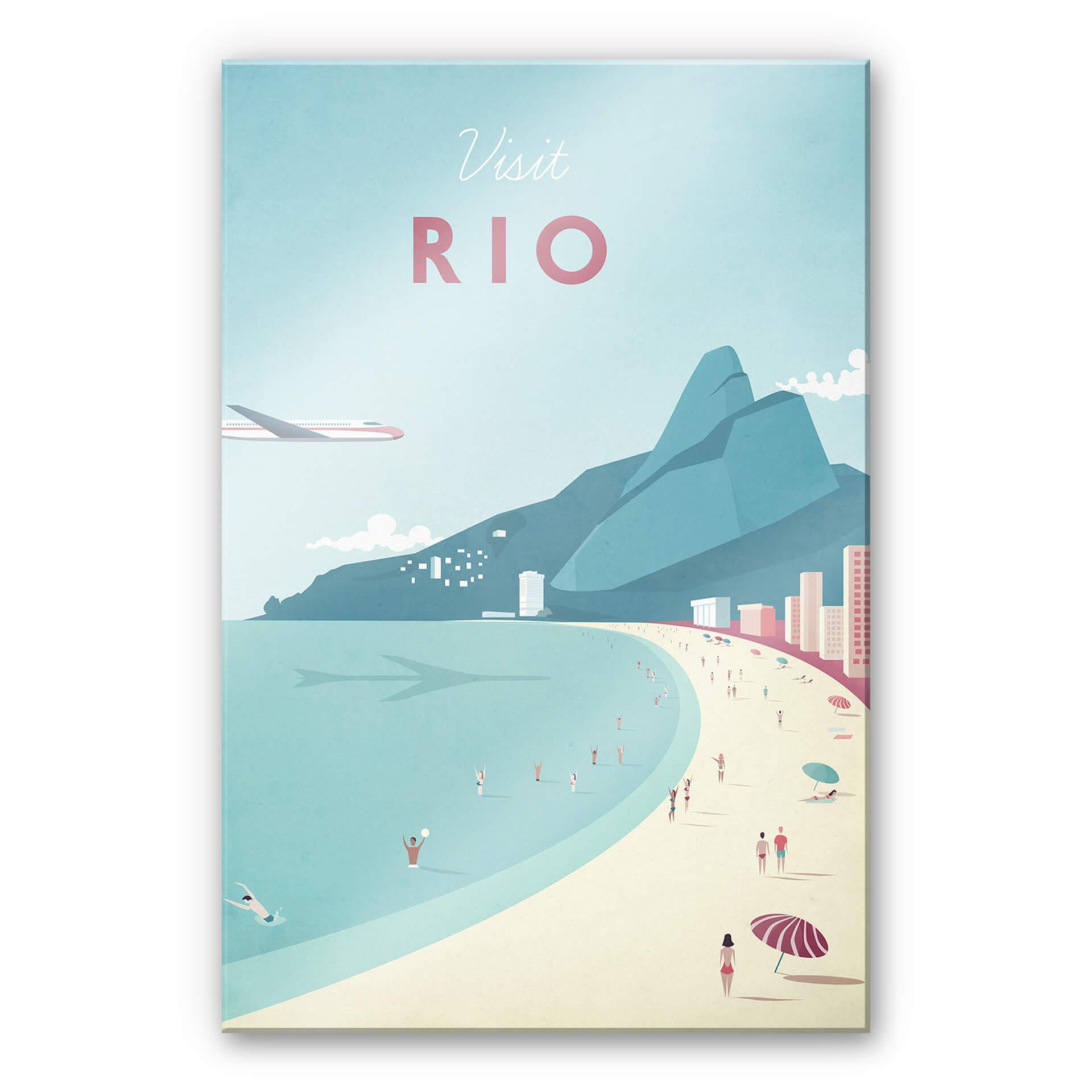 Akrylbillede Rivers - Rio de Janeiro