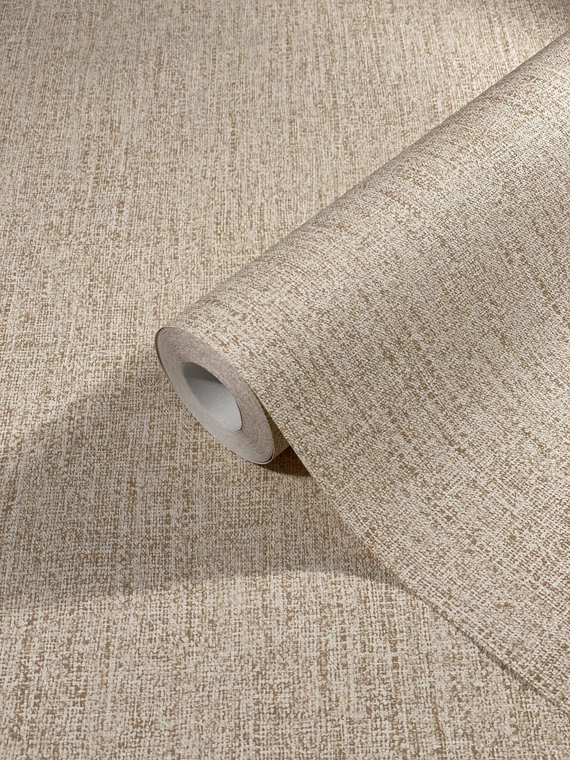 Vliestapete Uni Modern in Beige