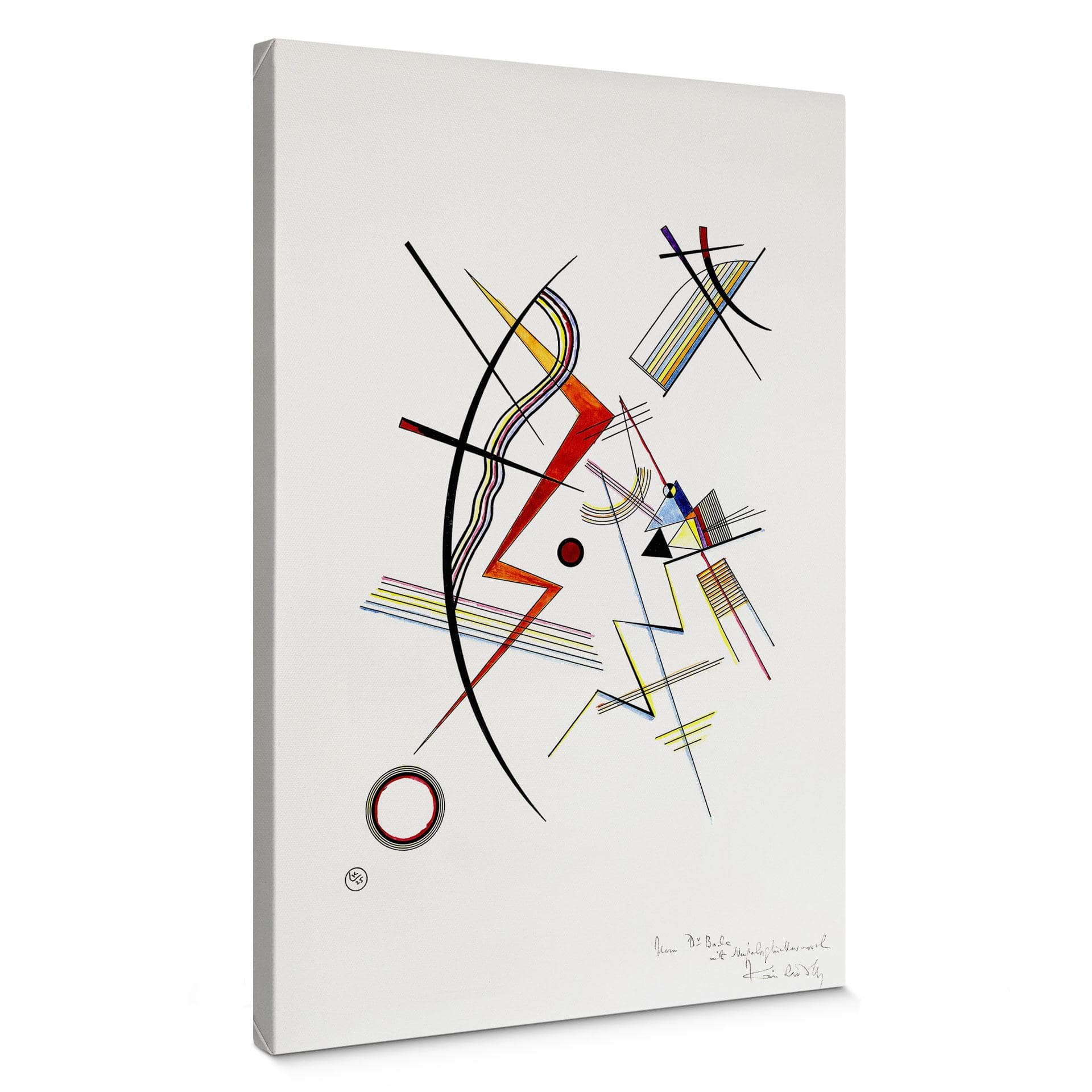Canvasmålning Kandinsky - Årlig gåva till Kandinskysällskapet