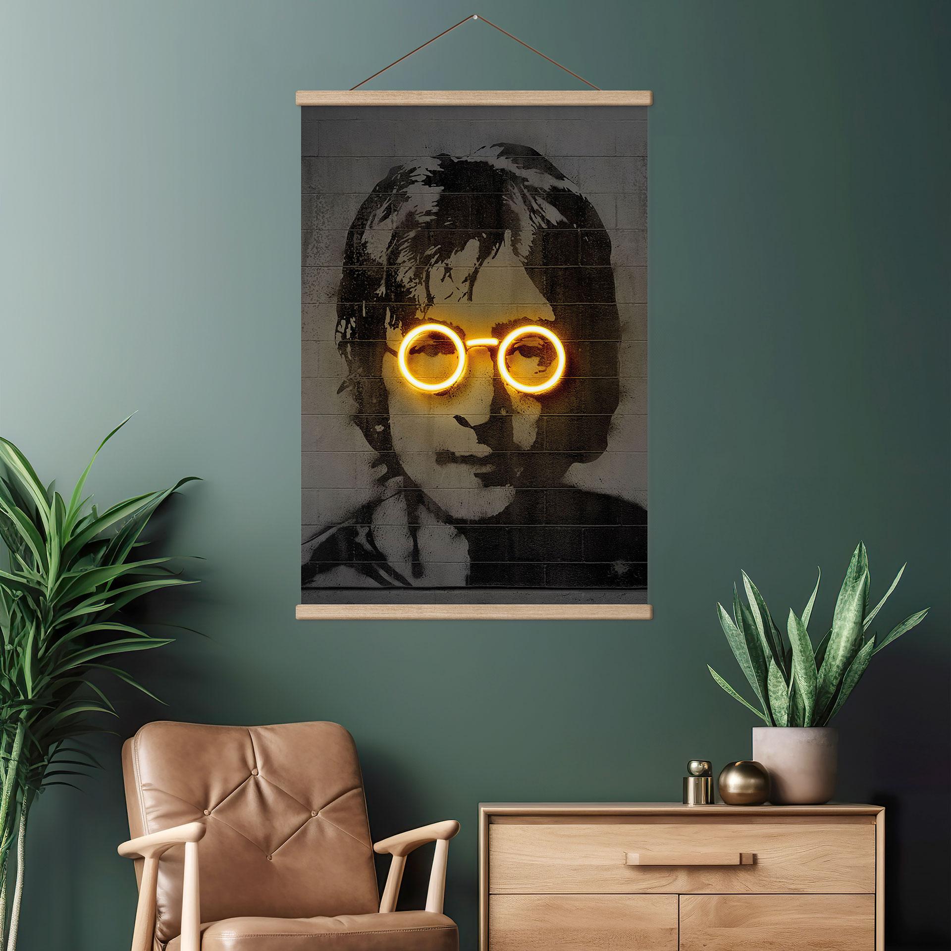 Tekstil plakat John Lennon - Mielu