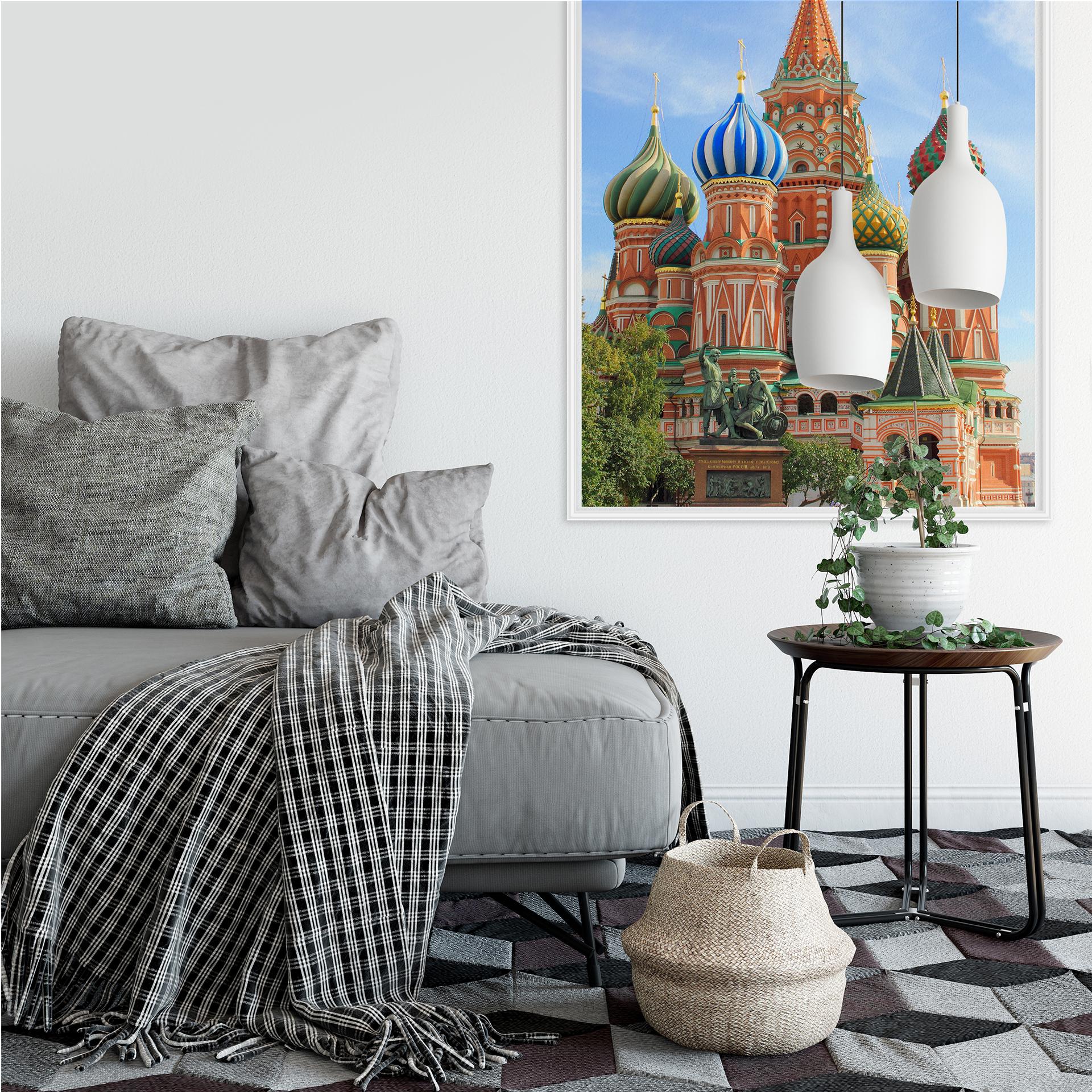 Zelfklevende Poster - Kathedraal in Moskou
