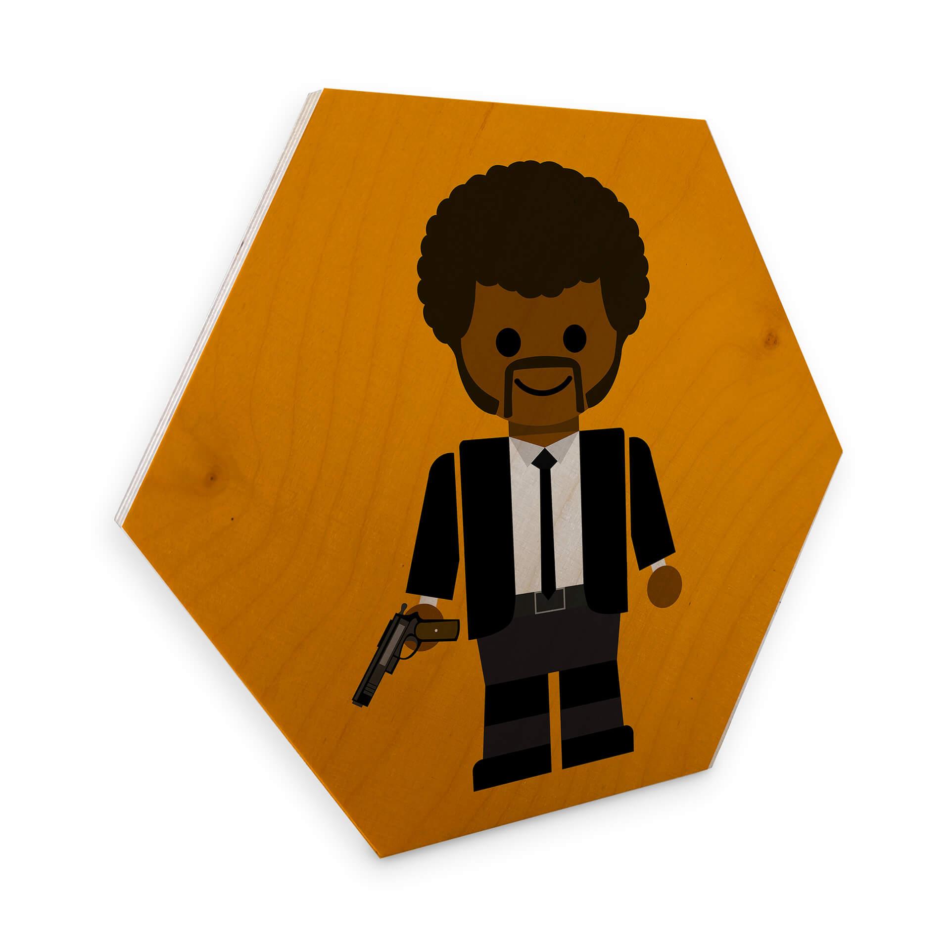 Hexagon - Berkenfineer Gomes - Pulp Fiction - Jules Winnfield