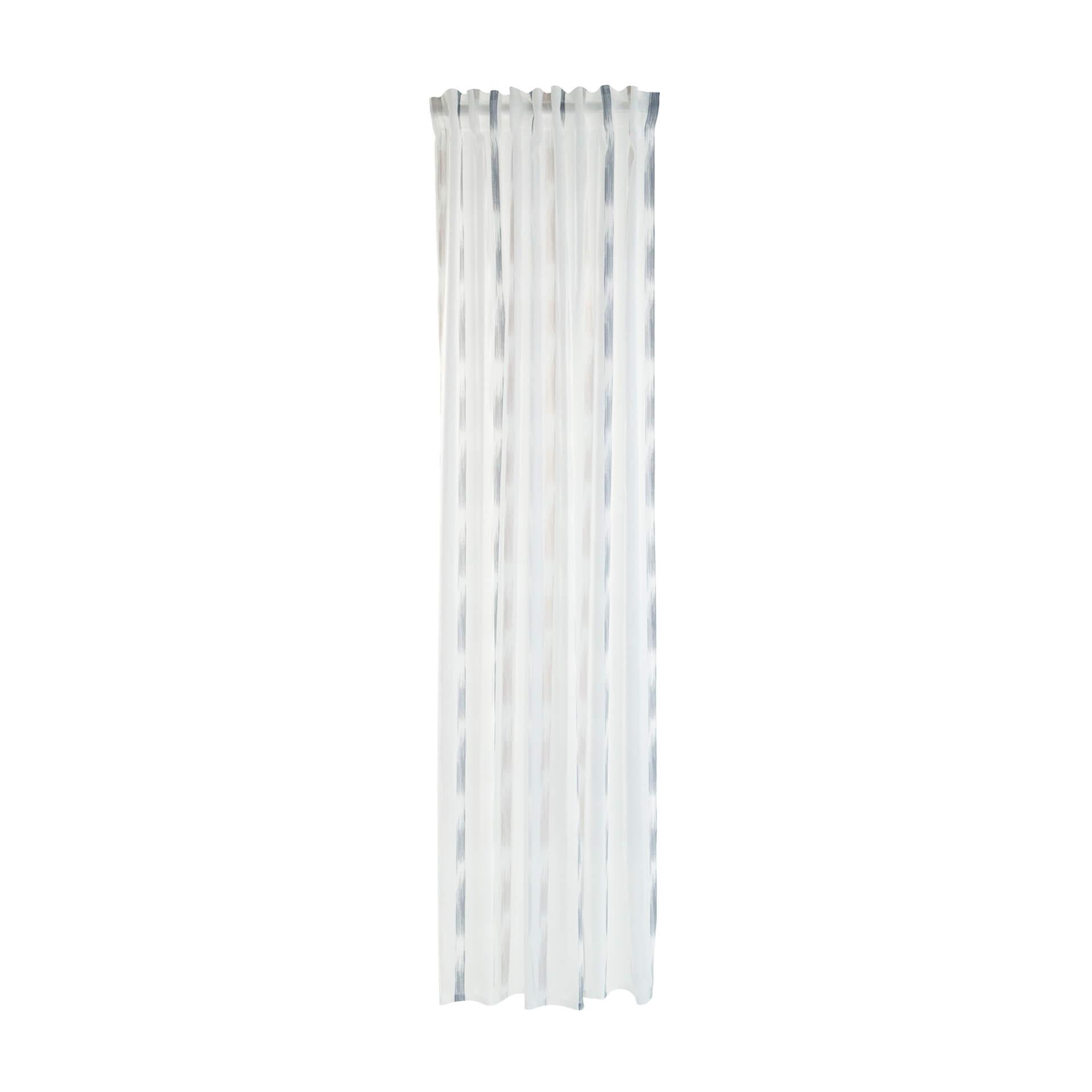 Homing Vorhang mit verdeckten Schlaufen Stehen grau  -  2.45 x 1.4 m