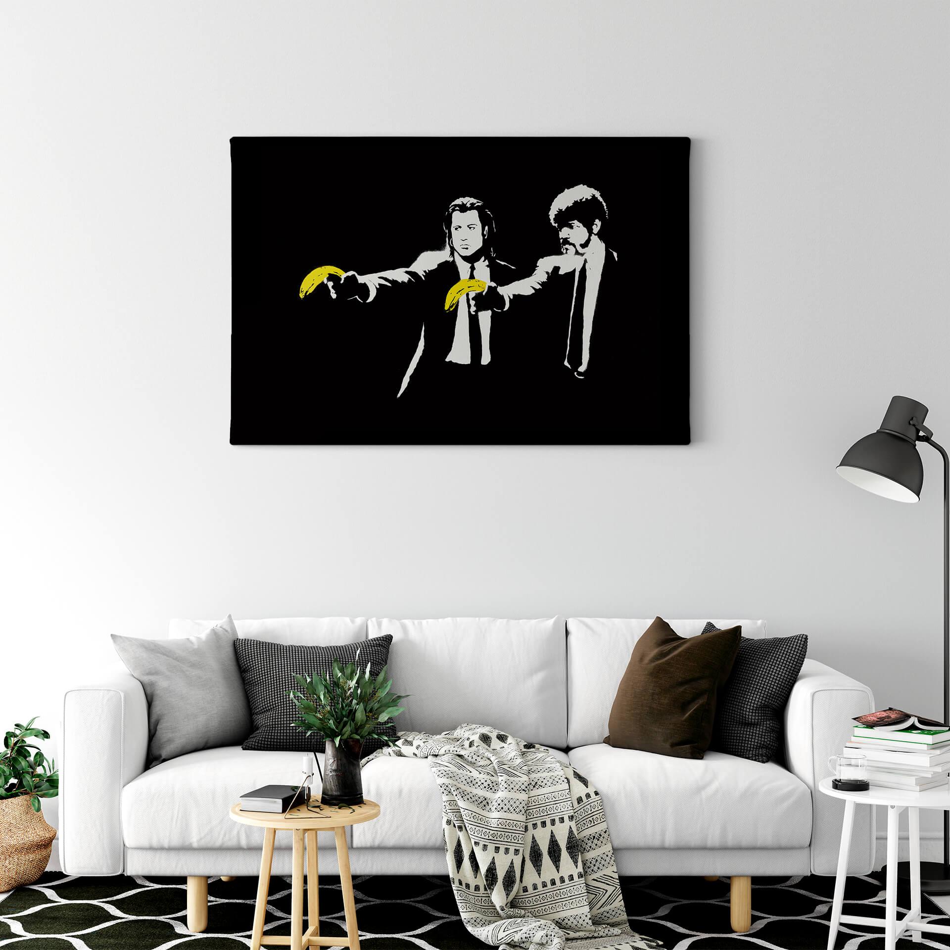 Lienzo Banksy - Pulp Fiction