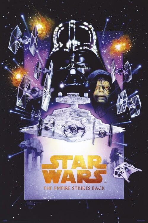 Poster, film poster Star Wars: Episode V - The Empire Strikes Back 61x91.5 cm