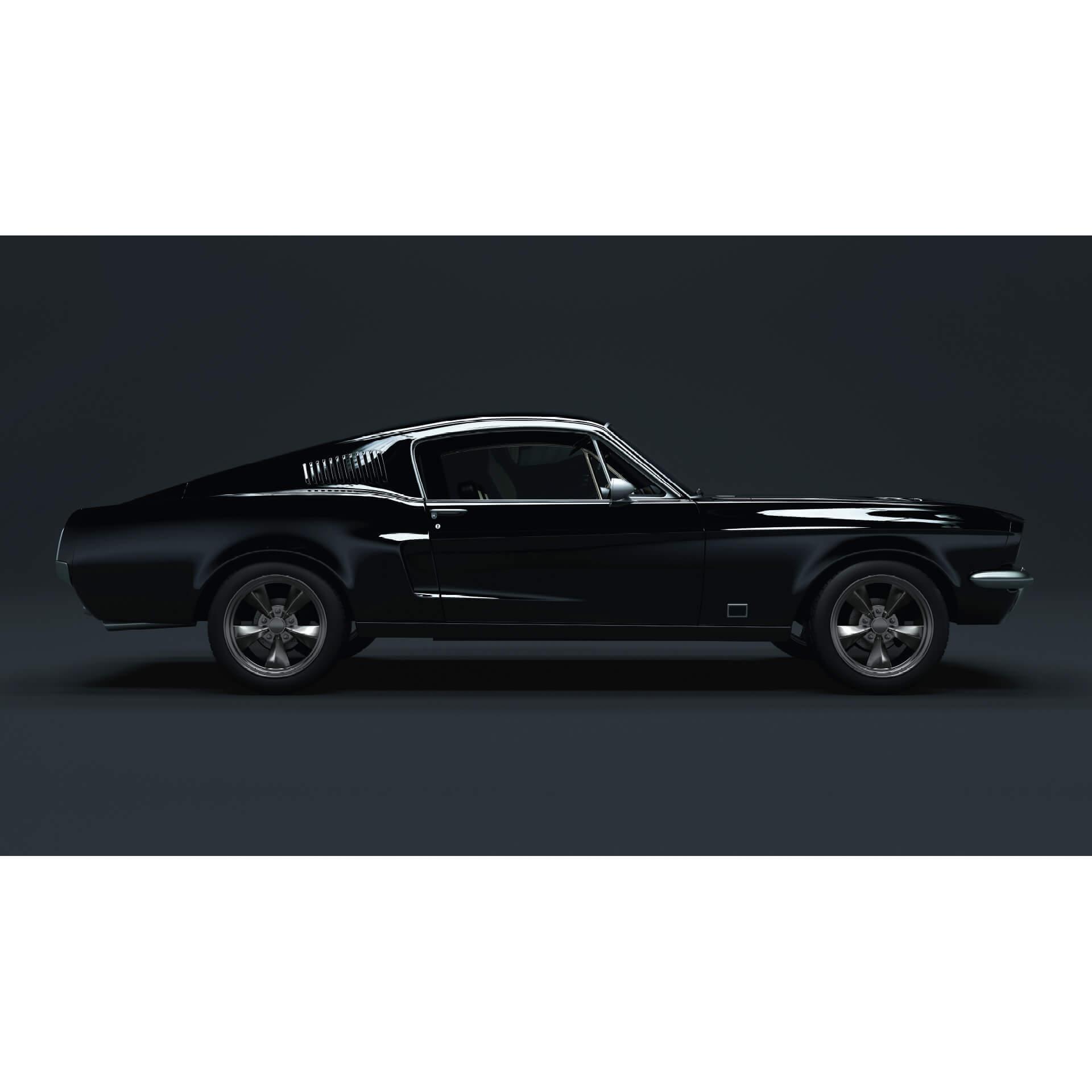Fotobehang Muscle Car