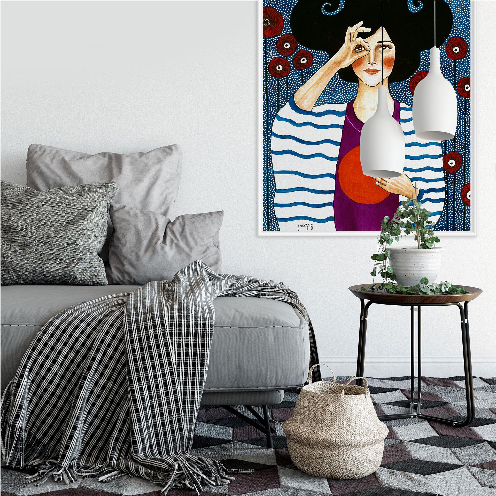 Wallprint Hülya -  Sollievo