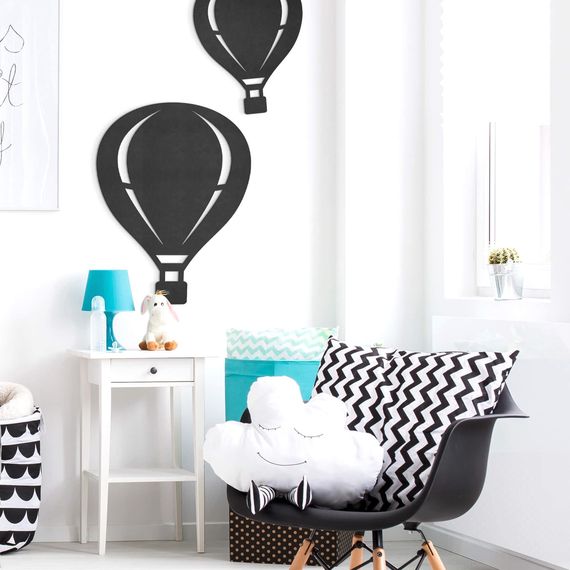 MDF - Decoración en madera - Globo aerostático