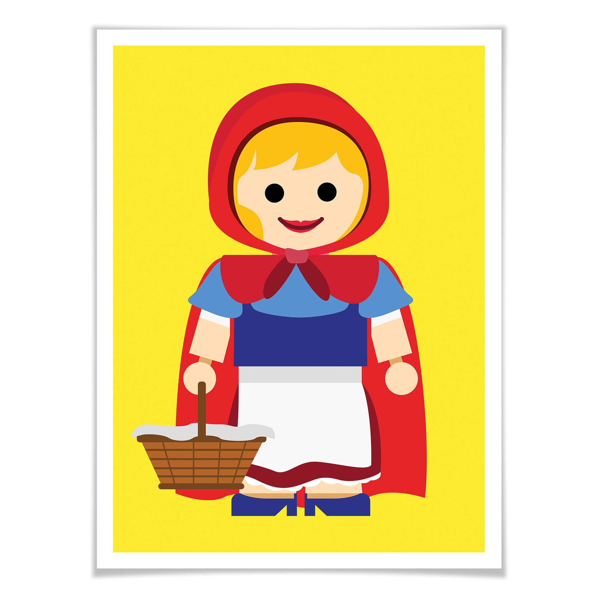 Plakat - Gomes - Rødhætte legetøj