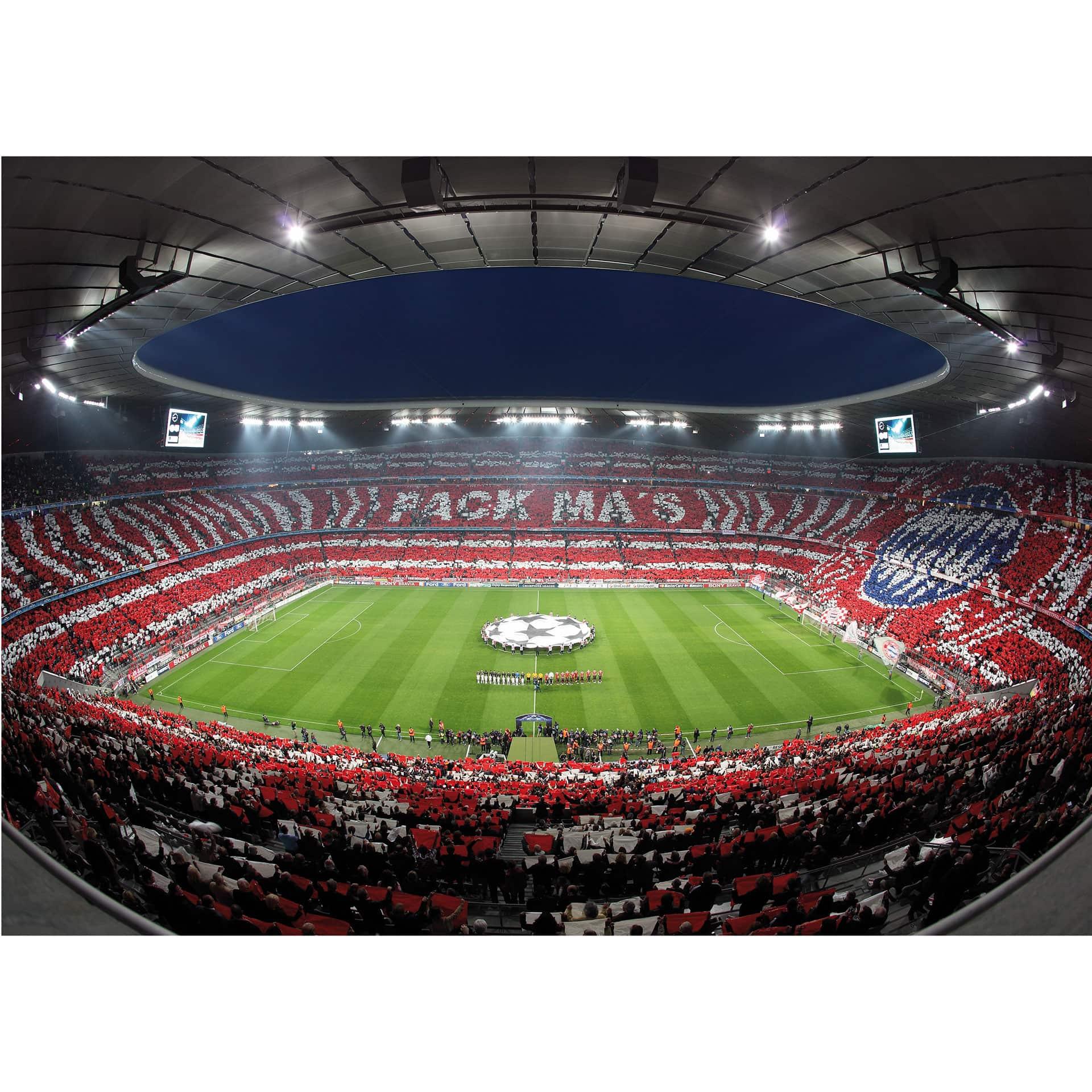 Fototapete Bayern München Stadion Choreo Pack Mas
