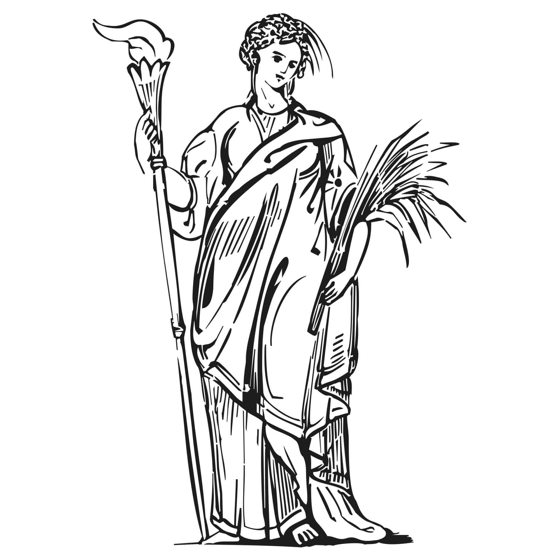 Wandtattoo Demeter