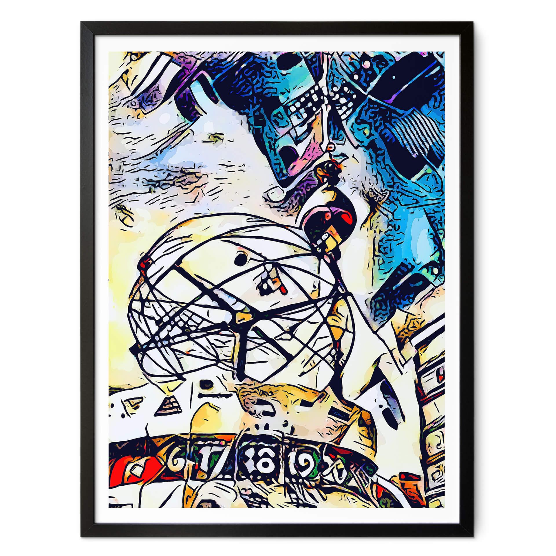Poster Zamart - Kandinsky möter Berlin Alexanderplatz