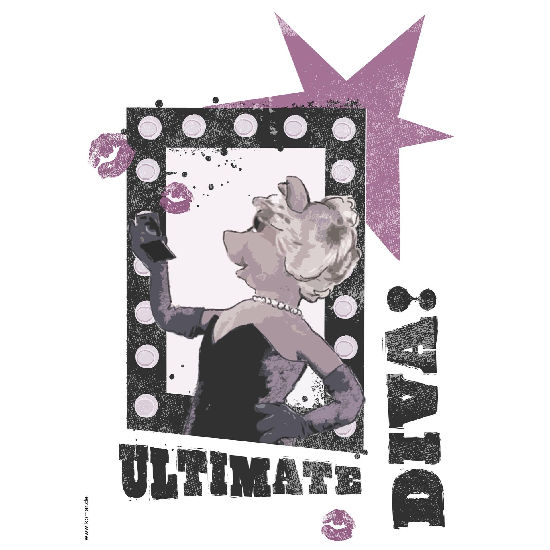 Adesivo murale – Ultimate Diva – Miss Piggy