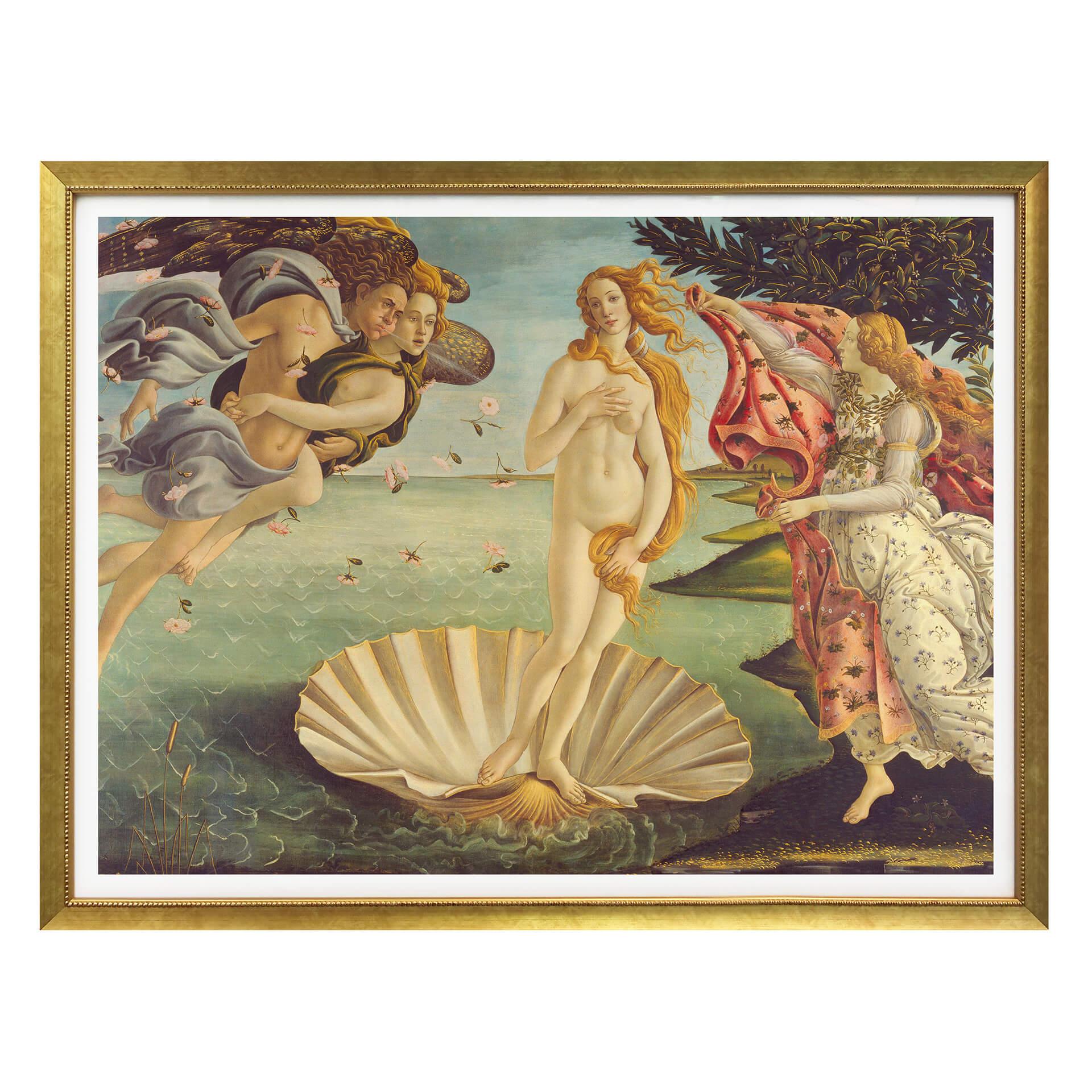Poster Botticelli - Venus födelse