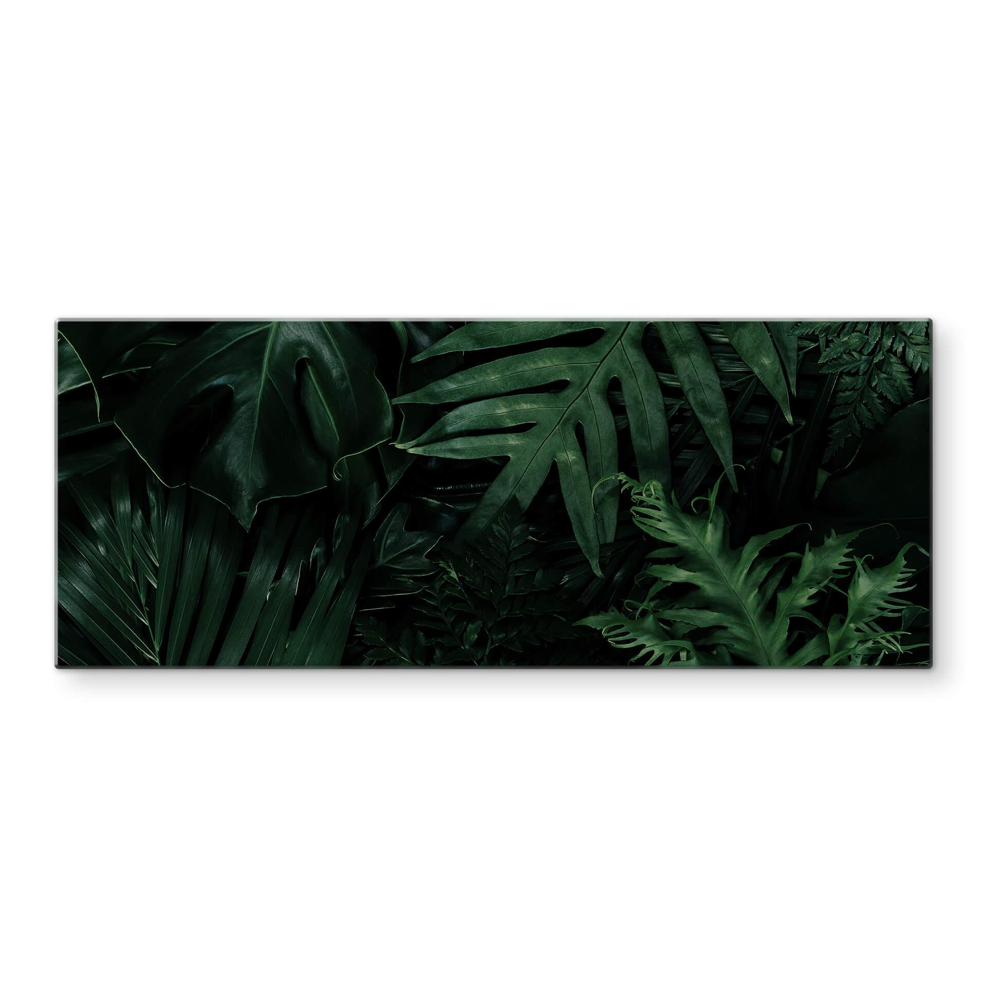 Spatscherm Dark Green Jungle