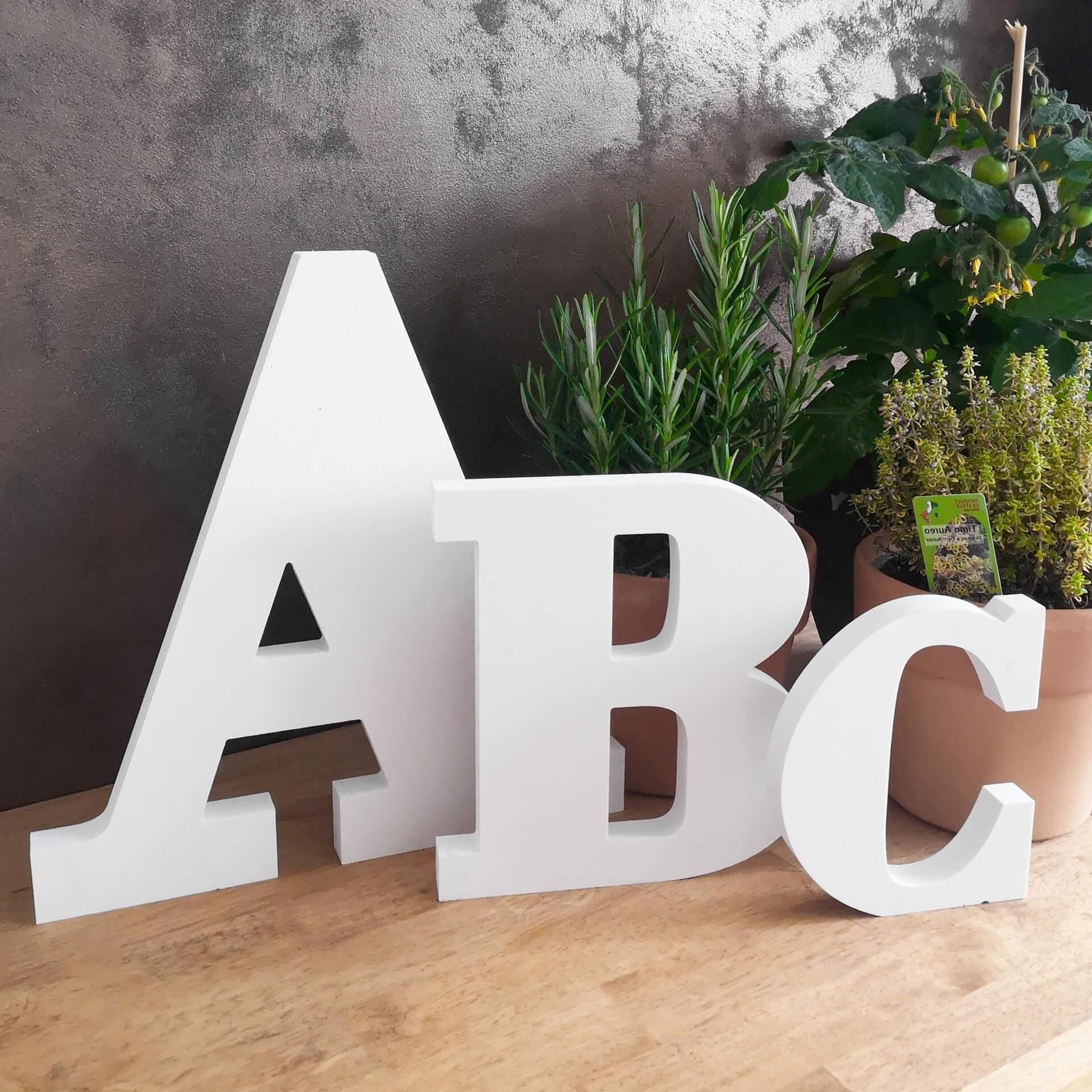3D bogstav - Bodoni