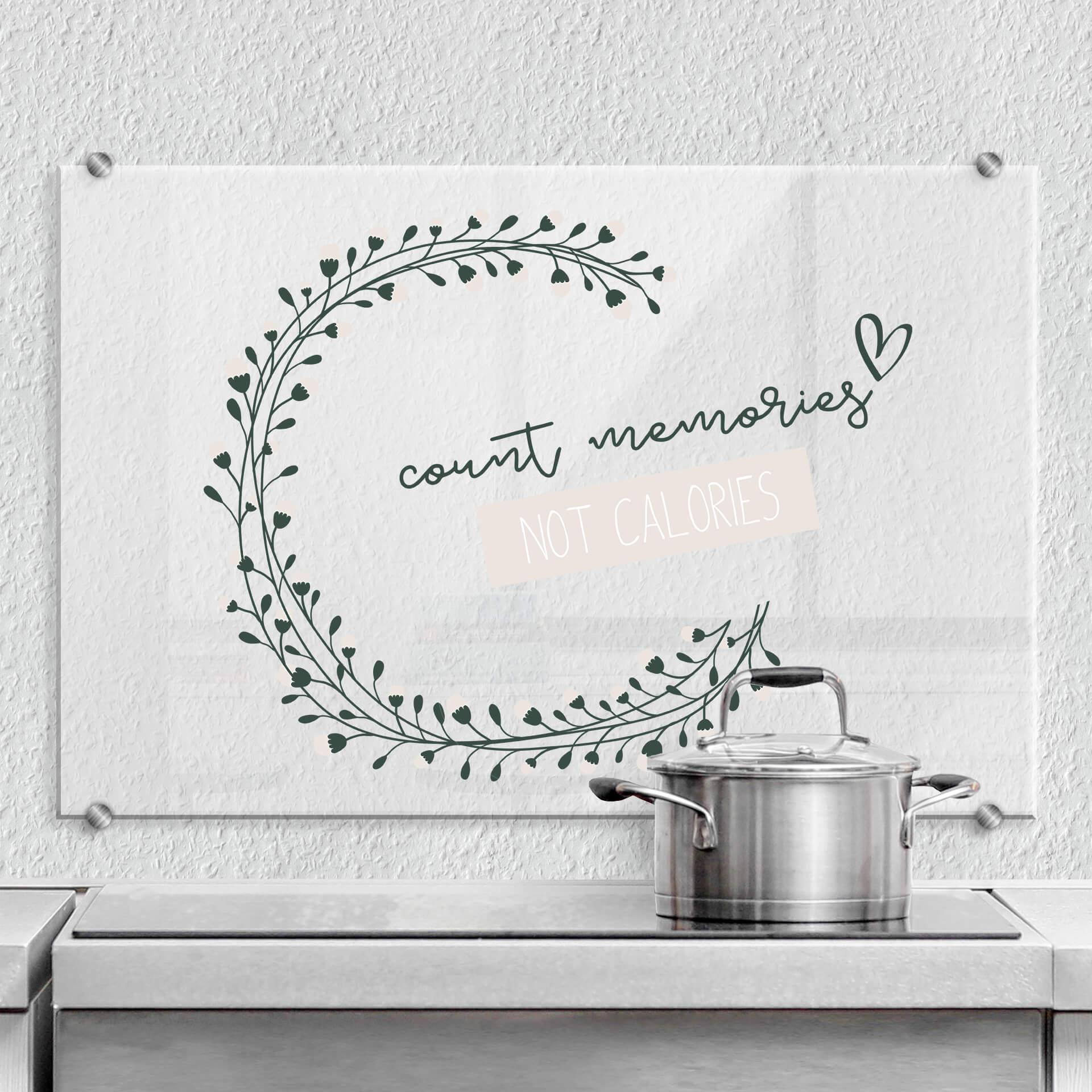 Stænkplade - Count memories not calories